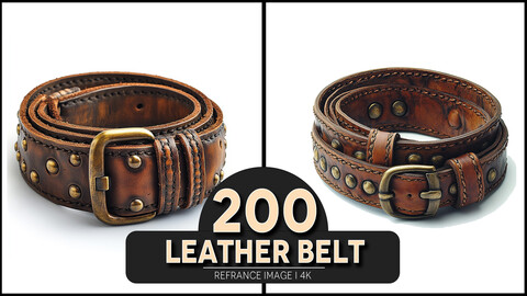 Leather Belt 4K Reference/Concept Images