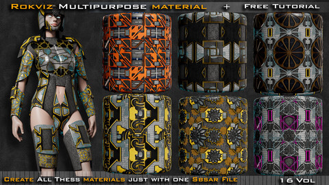 Sci-fi multi-purpose  Material