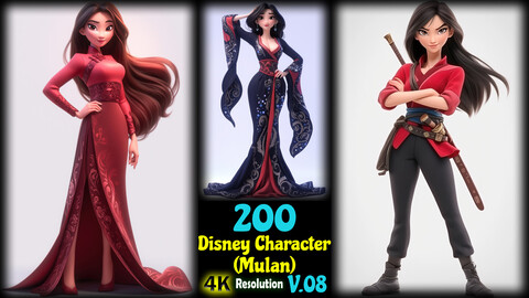 200 Mulan - 4K Resolution - V.08