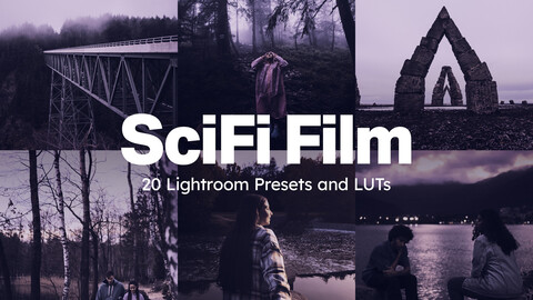 20 SciFi Film Lightroom Presets and LUTs