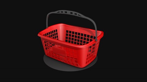 Plastic Shopping Basket