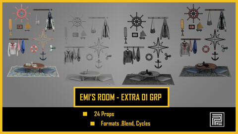 EMI'S ROOM - EXTRA 01 PROPS