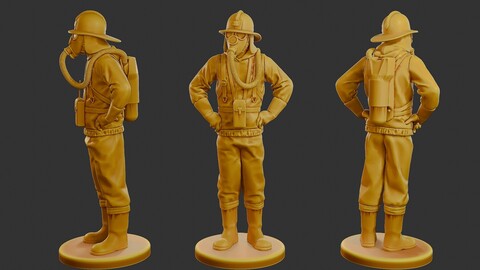 Czechoslovakian firefighter 90s 001