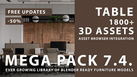 Table - Furniture Mega Pack