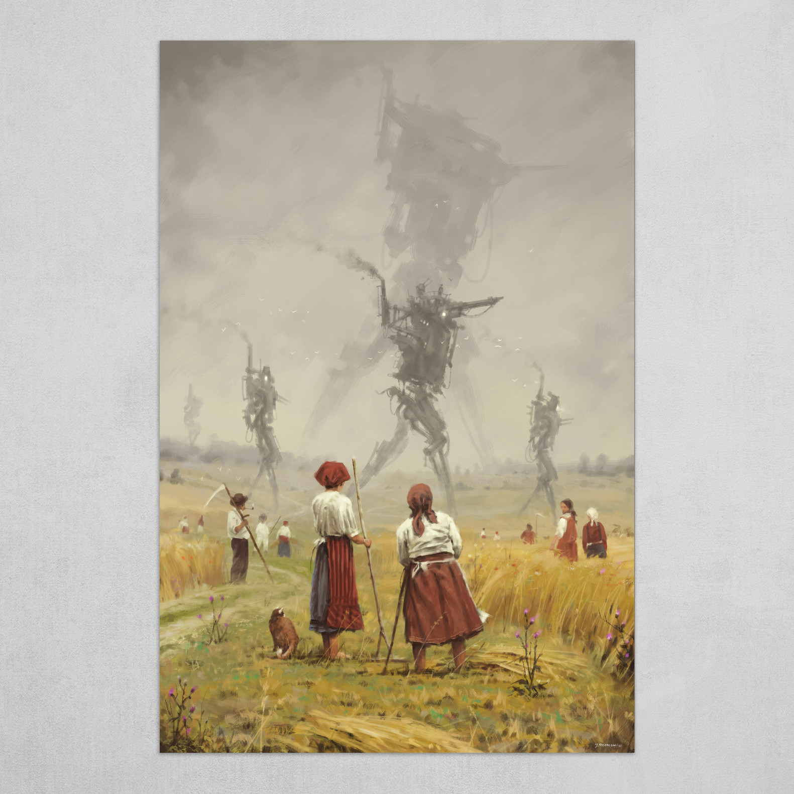 The march of the Iron Scarecrows