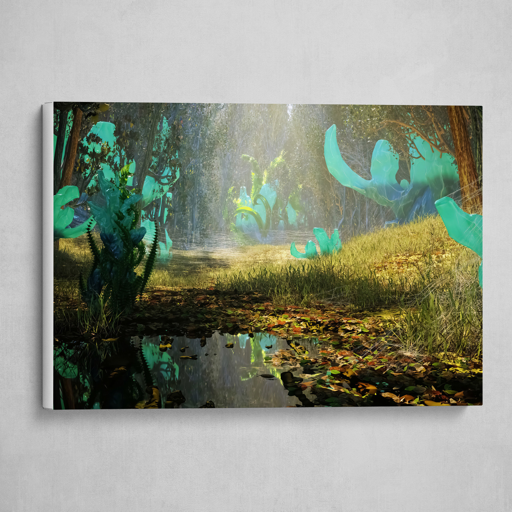 The Art Of Andrew Krivulya Charly Fantasy Forest View 2