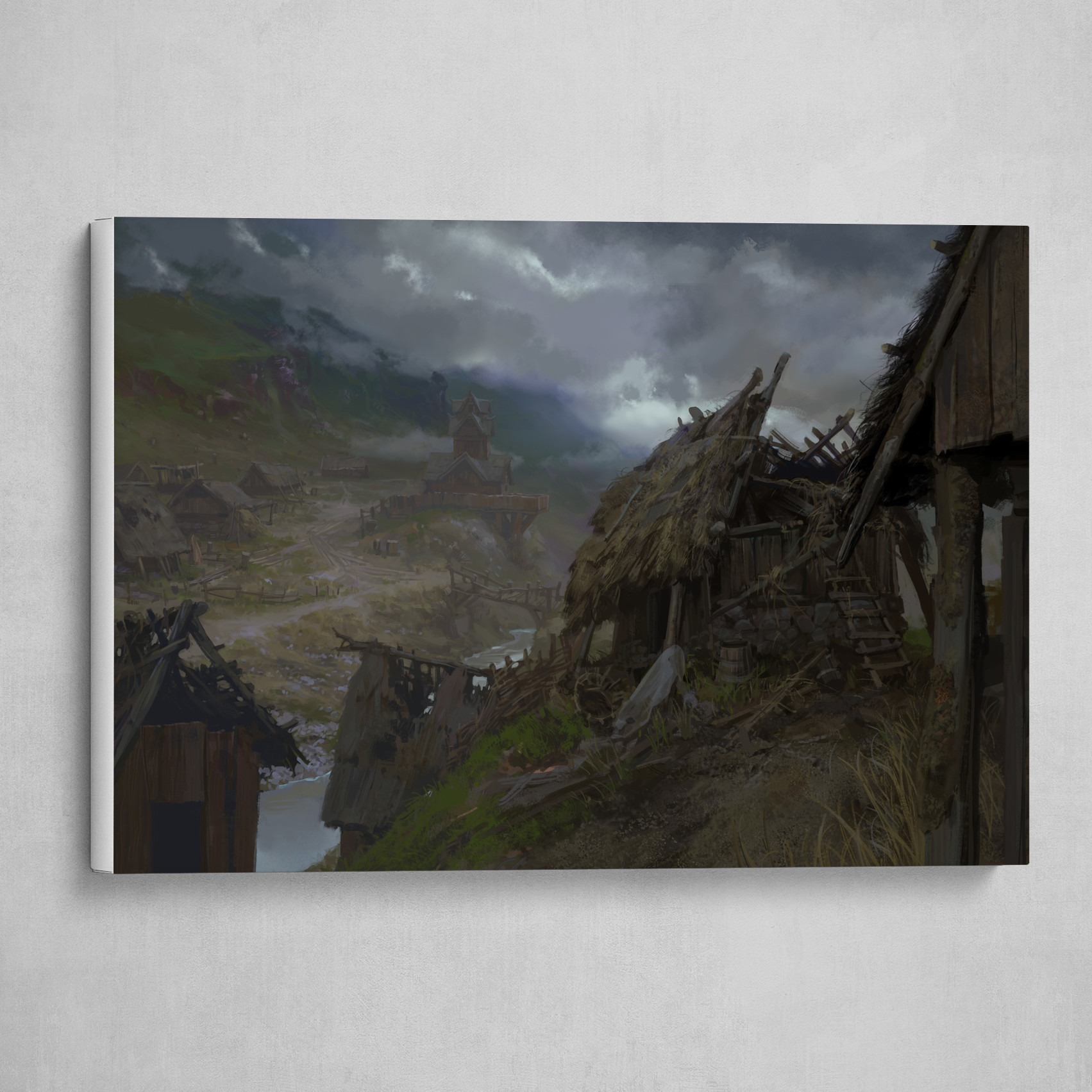 Abandoned village