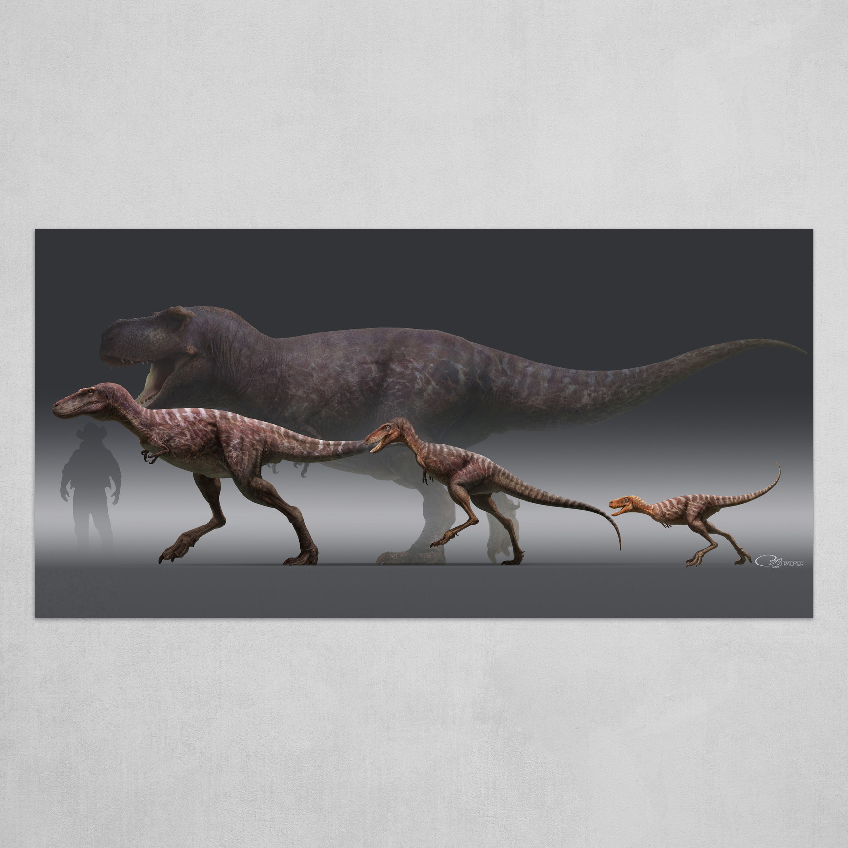 Saurian T. rex Life Stages