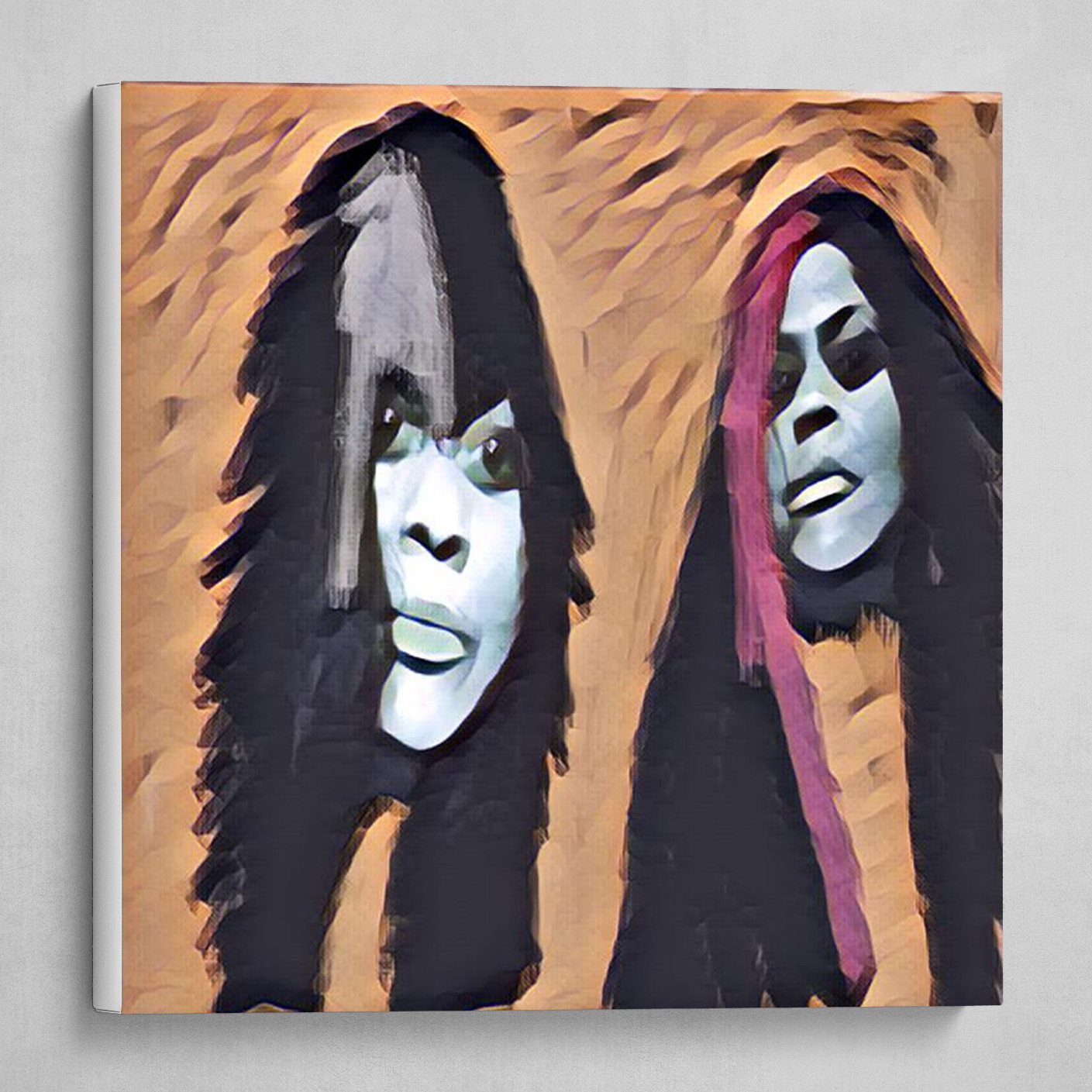 Artstation Painting Three Canvas Print