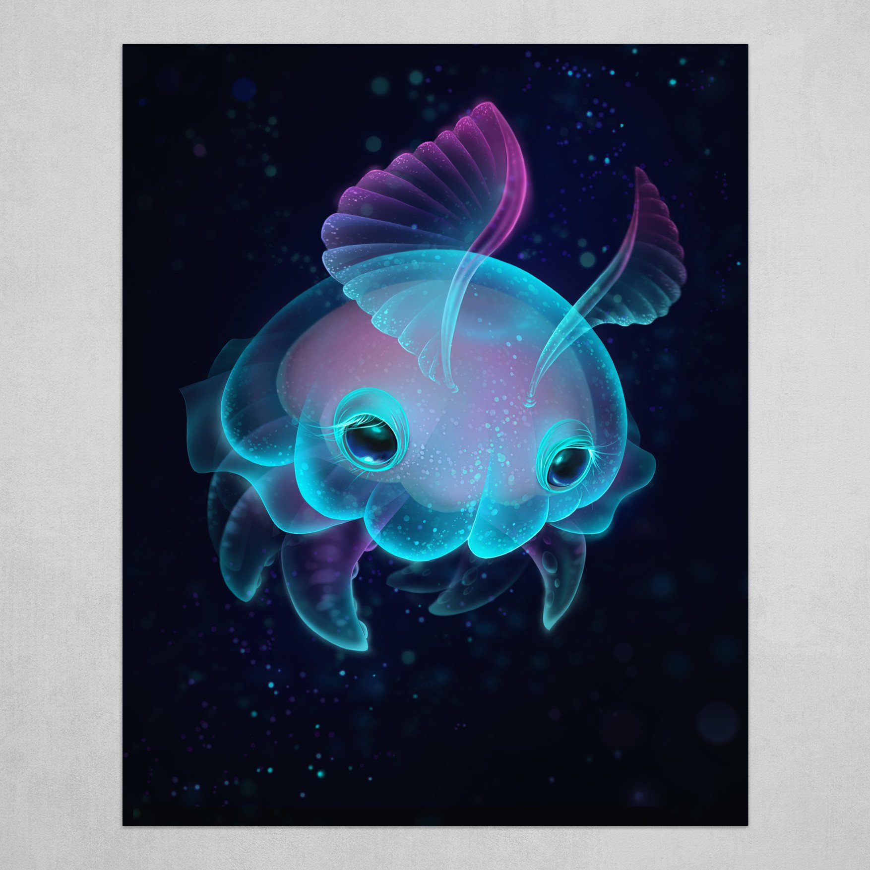 Biscuit the Deep Sea Jelly Bun