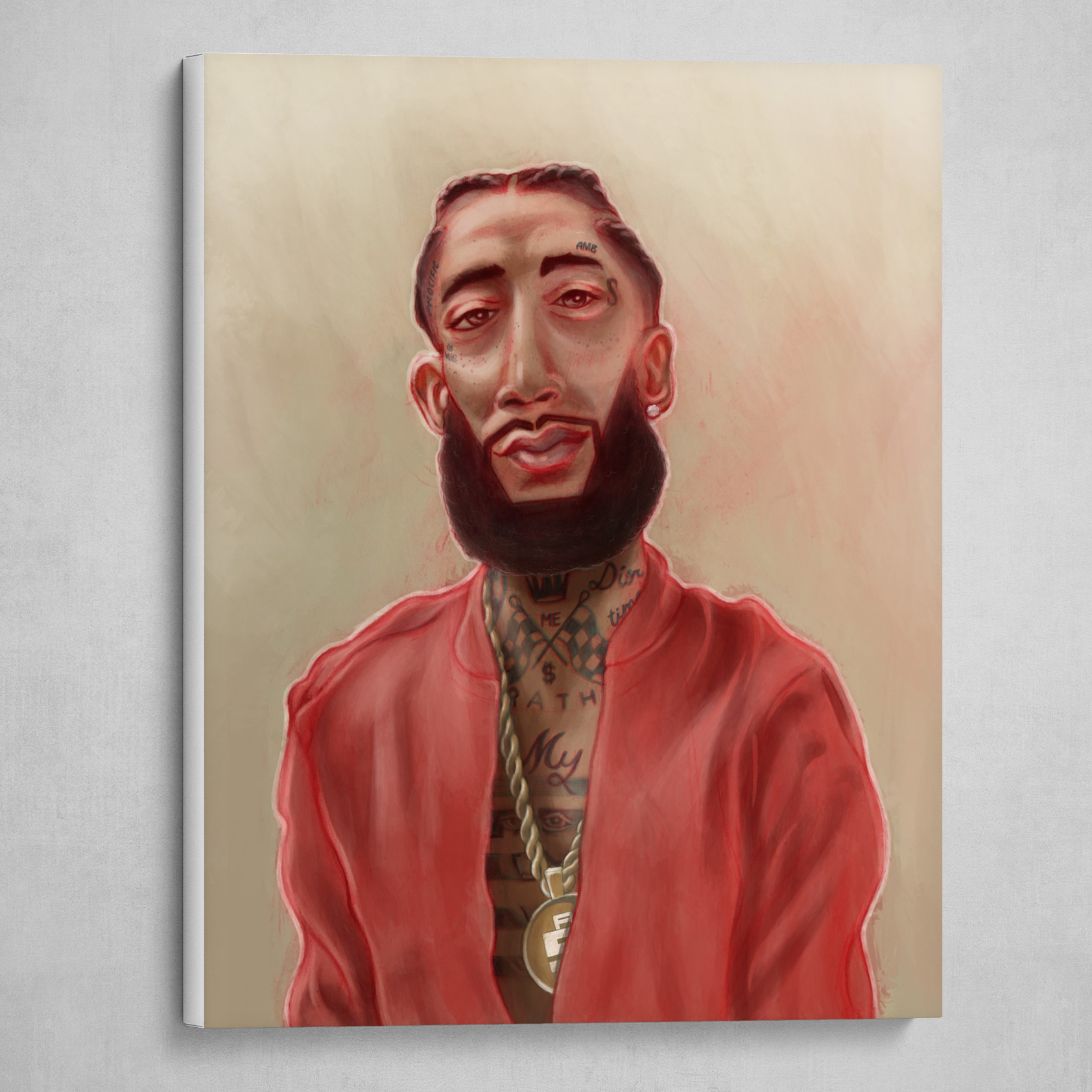Artstation Nipsey Hussle Art Print