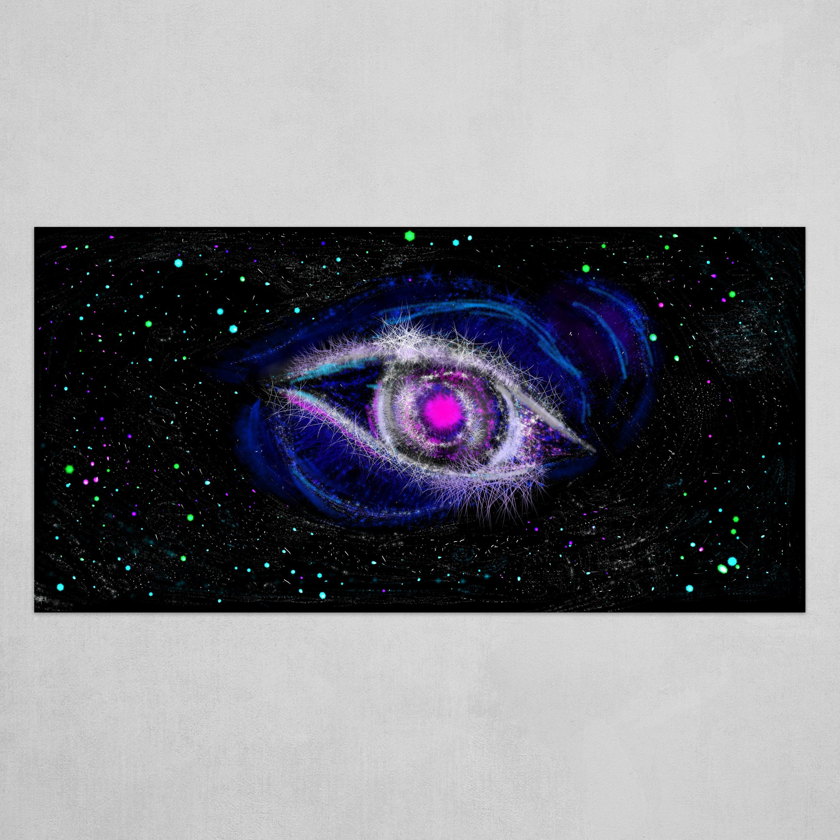 James Dasilva Pelzl Gods Eye Nebula Digital Painting