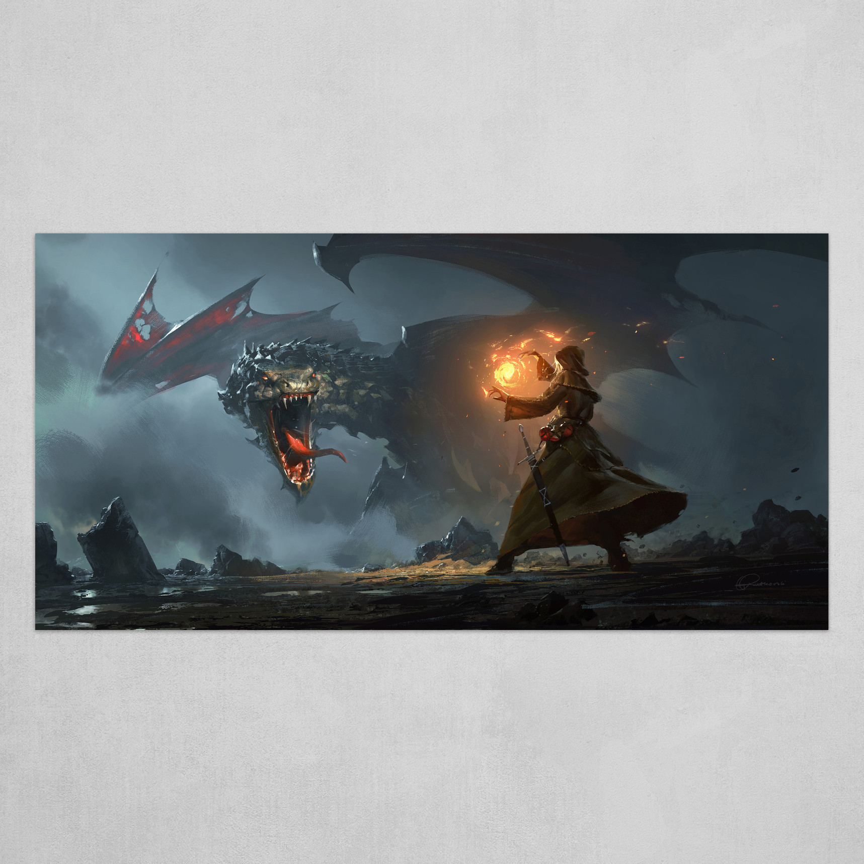 Greg Rutkowski - Dragon Cave