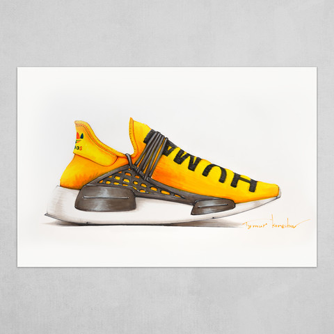 Human race 2025 nmd drawing