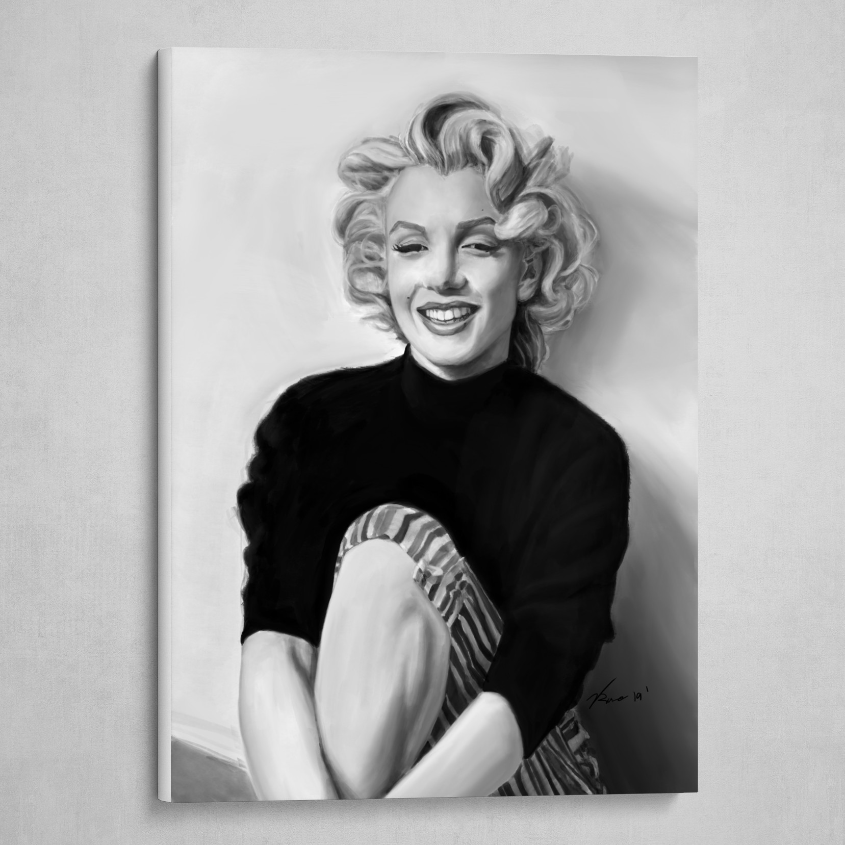 pint Verdraaiing Turbine Marilyn Monroe by Valerie Skinner