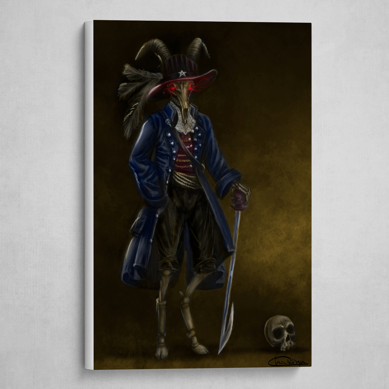 Evil Goat!