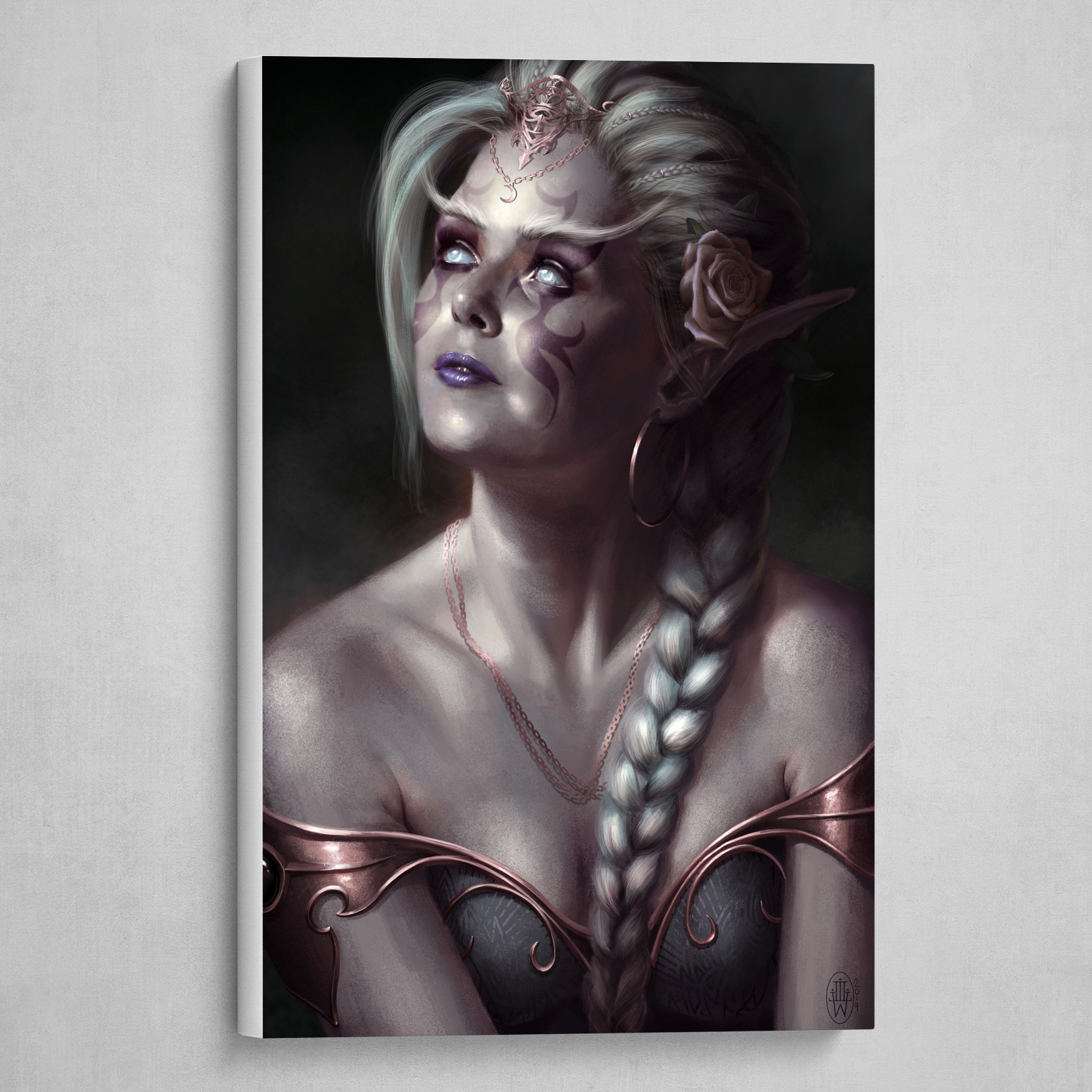Pale Priestess | Fantasy Portrait