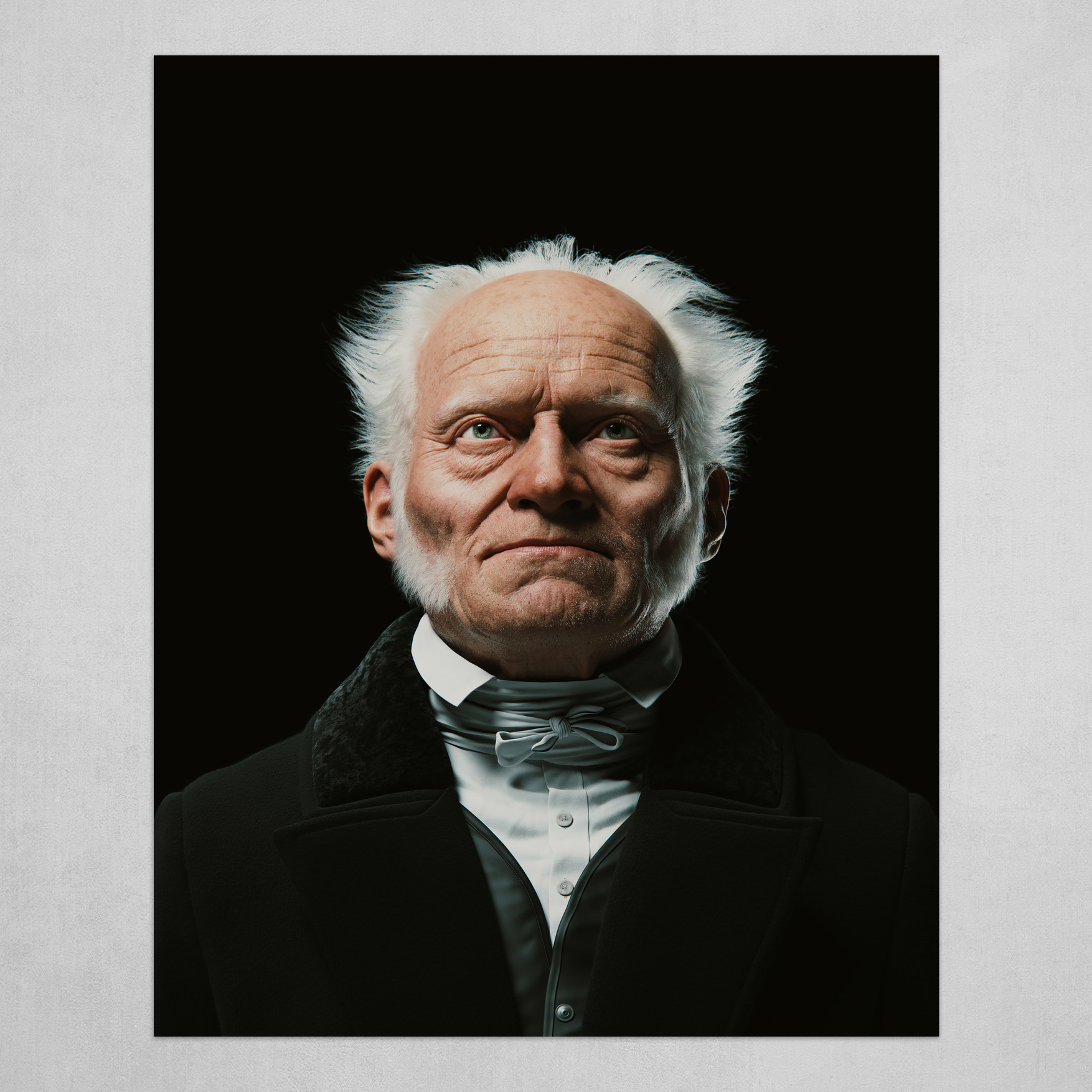 Arthur Schopenhauer Digital Bust #2