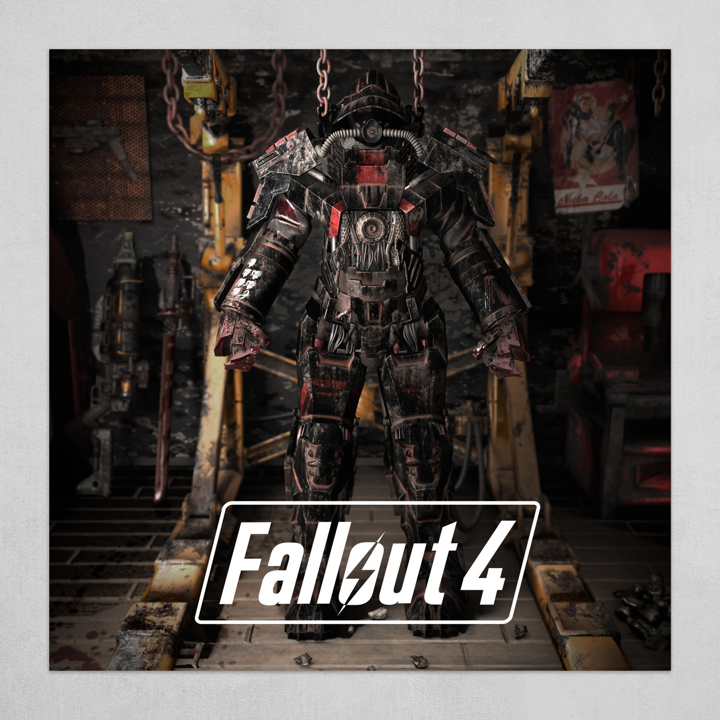 Fallout 4 Samurai Power Armor By Renan Leser
