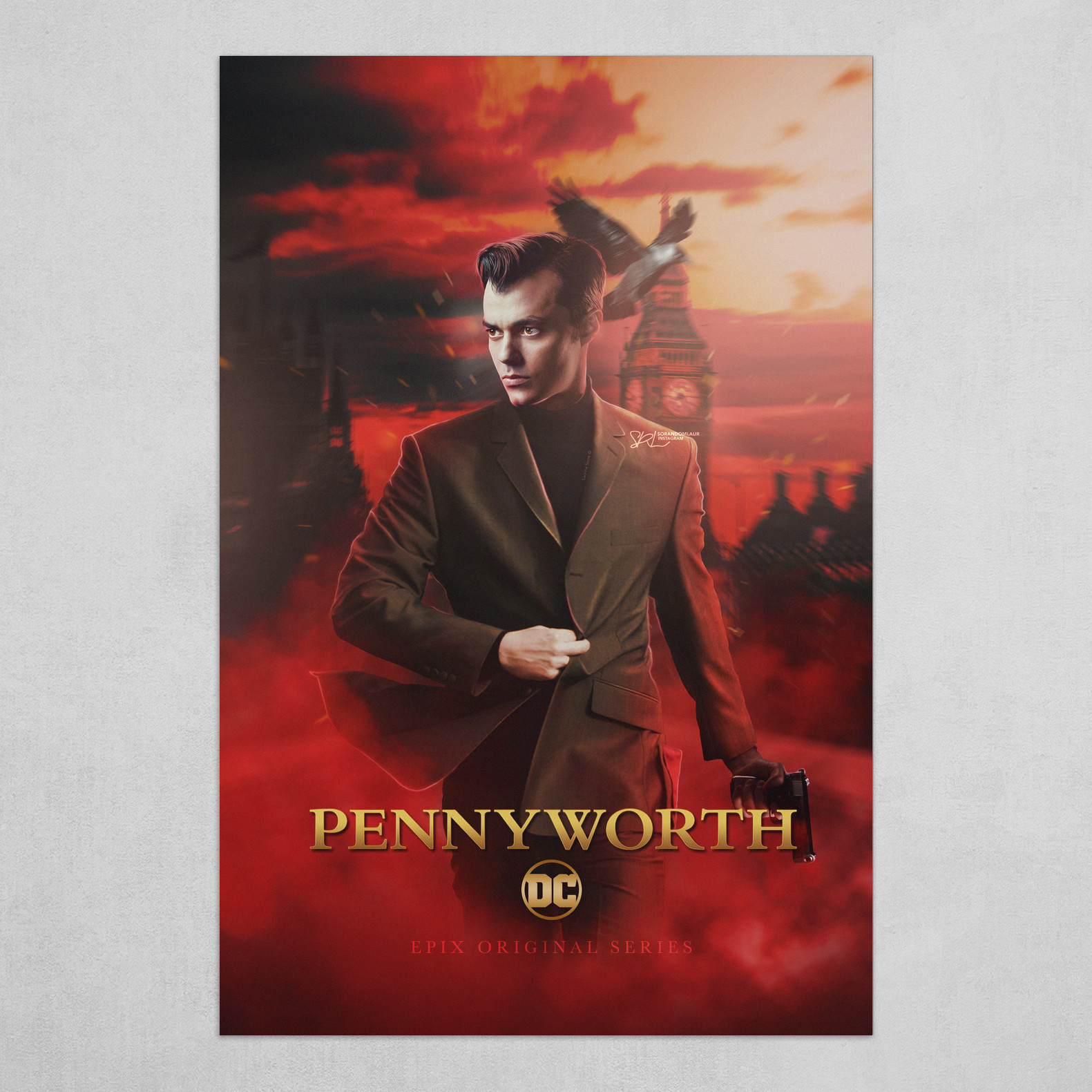 Laurine Sacré - Pennyworth, Season 1 / Fanart poster
