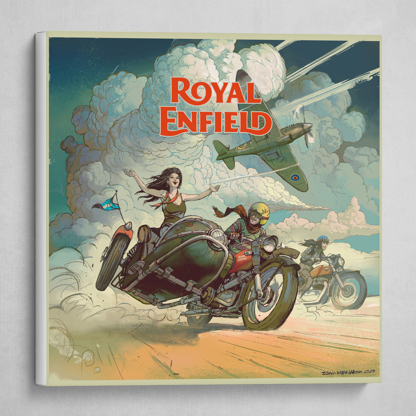 Royal Enfield fanart poster
