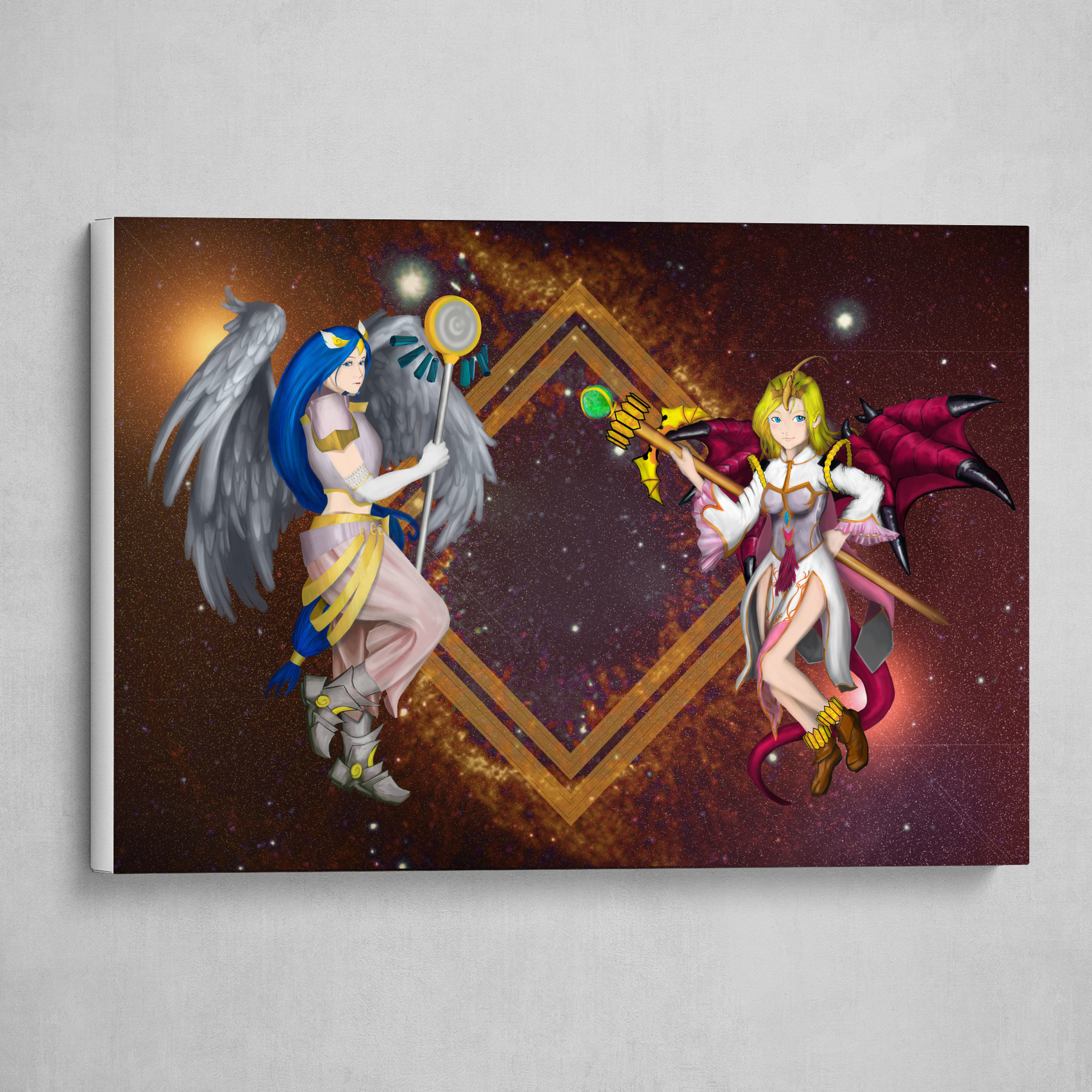 Celestia Lightsworn and Majesty Maiden Dracocaster