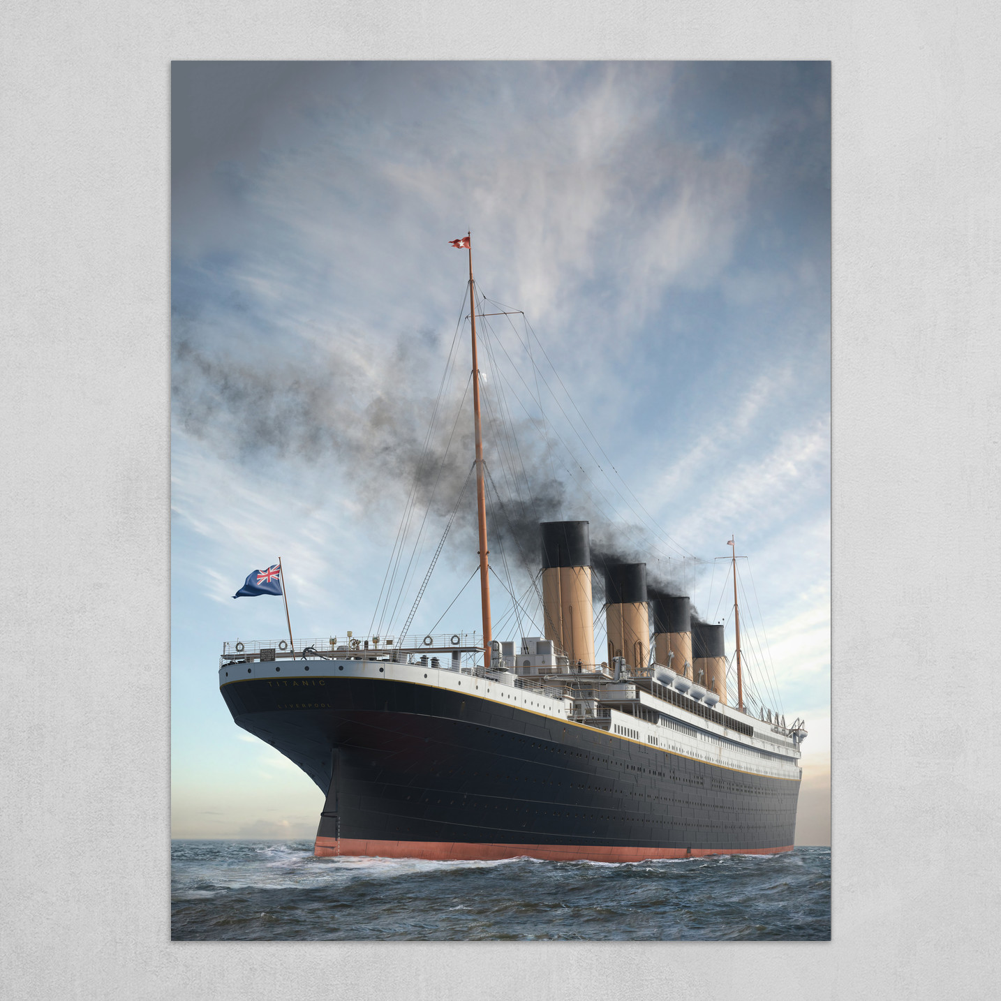 Vasilije Ristovic - RMS Titanic - Stern View