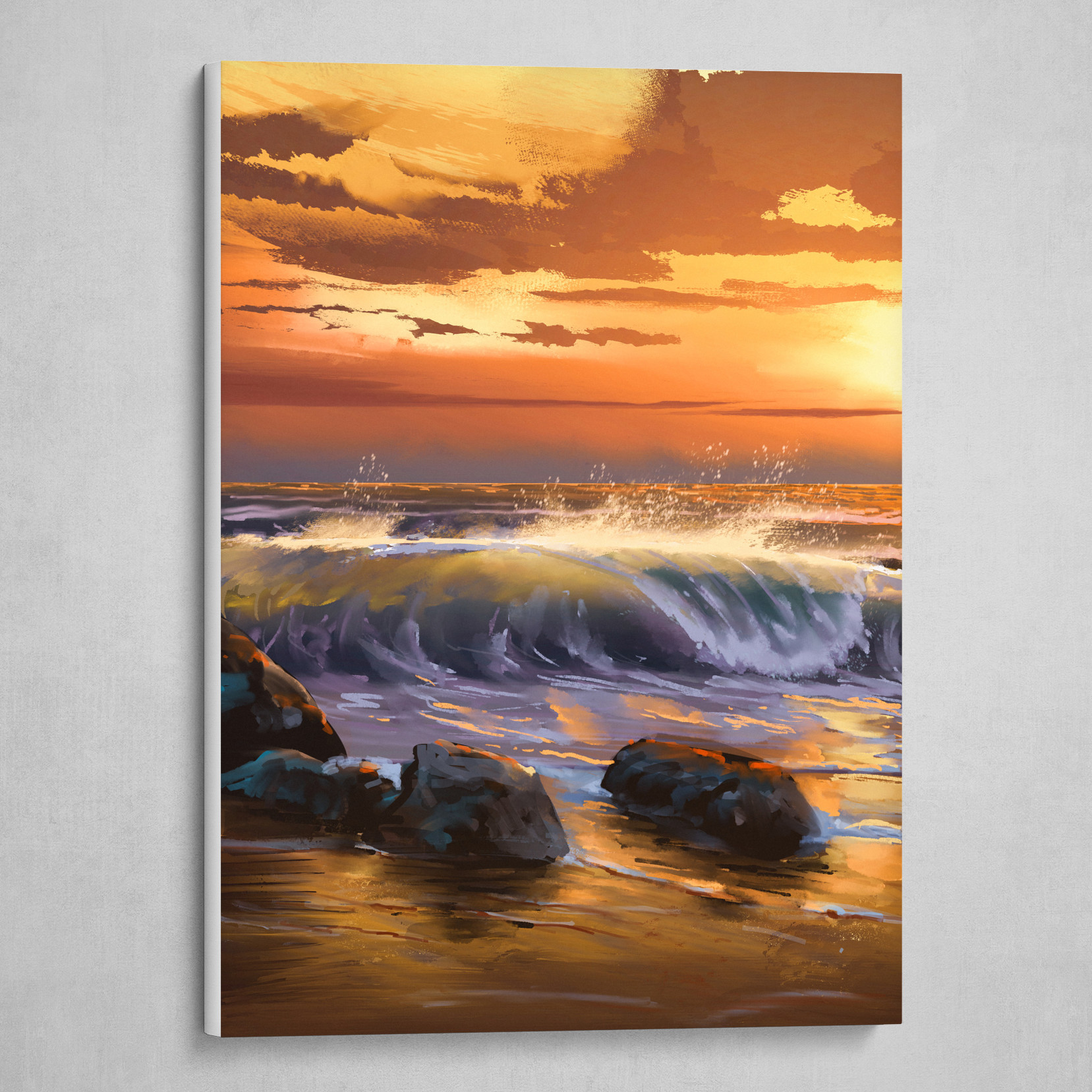 Waves-Sunset