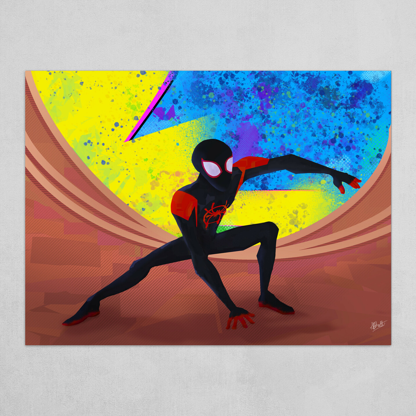 Miles Morales - Aniket Bhatt Print