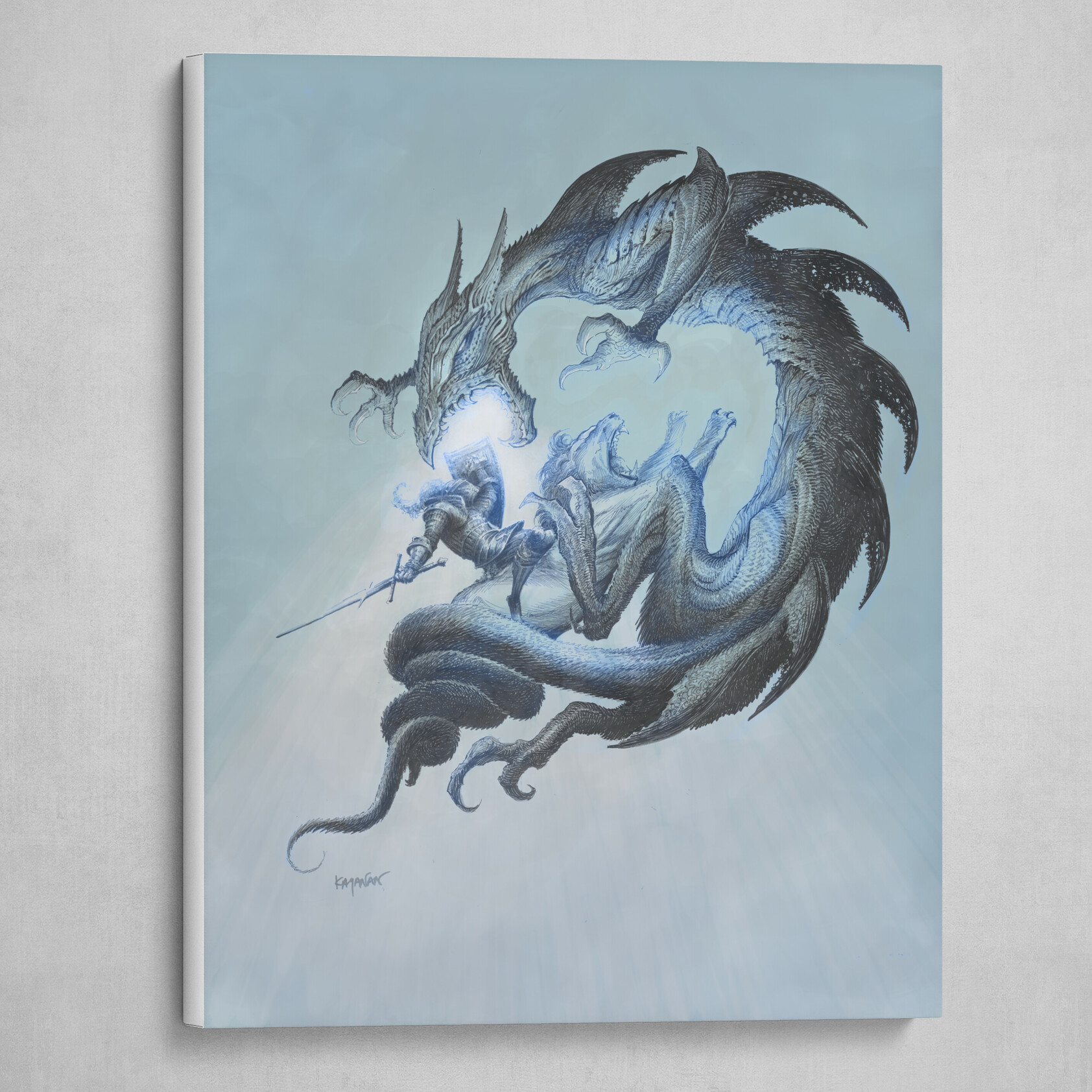 Bakunawa Dragon Blue