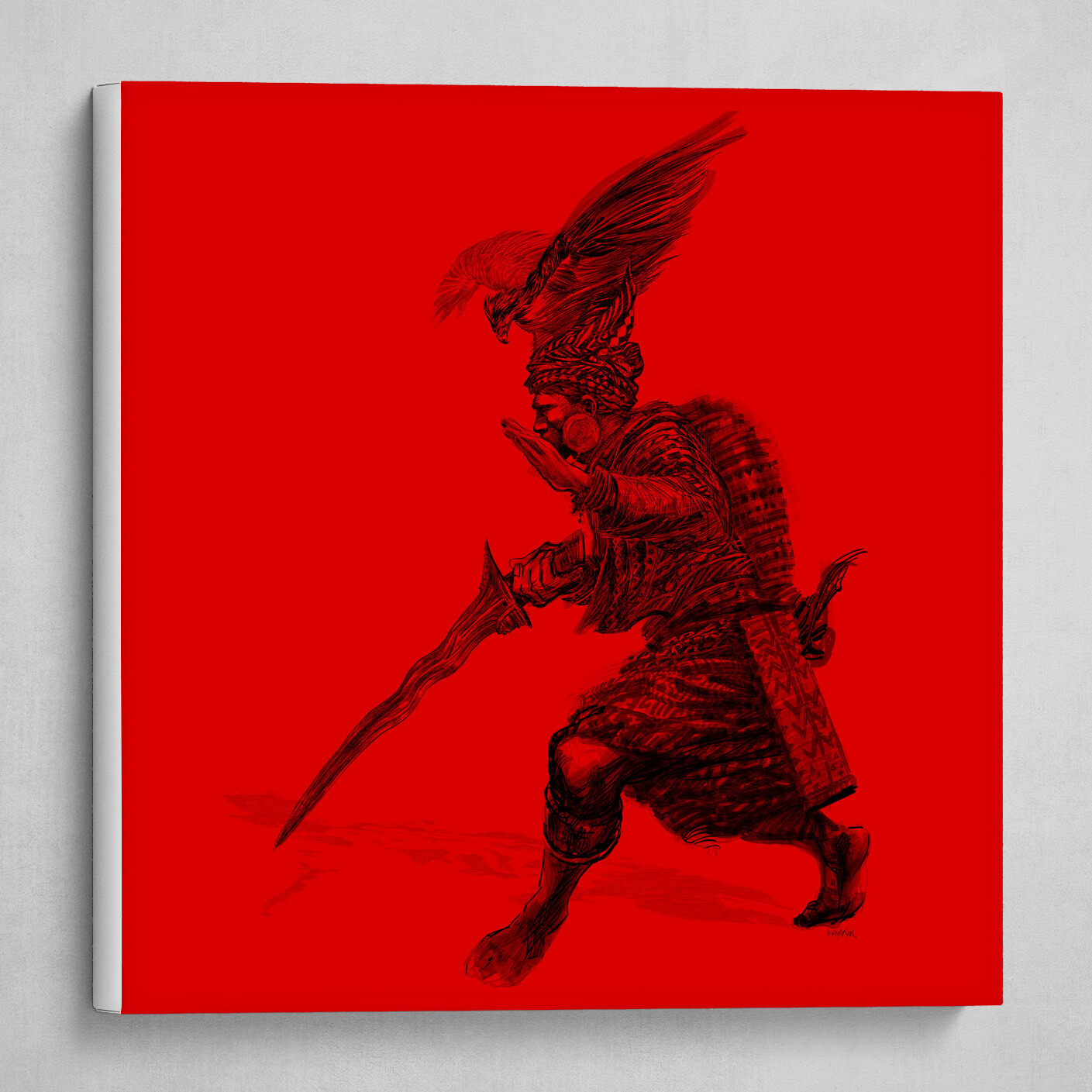 AMALGAM  WARRIOR RED