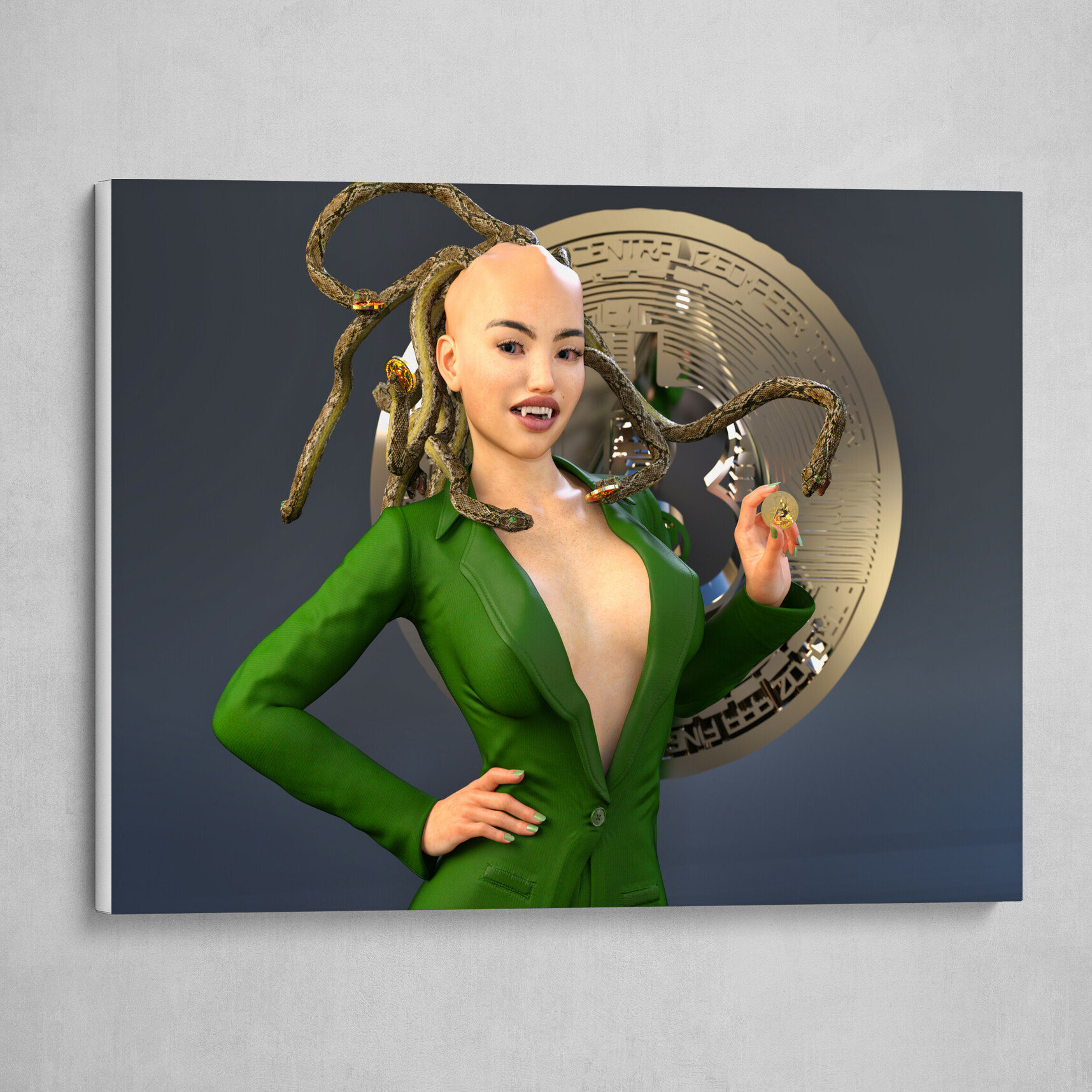 I'm Holding a Bitcoin!