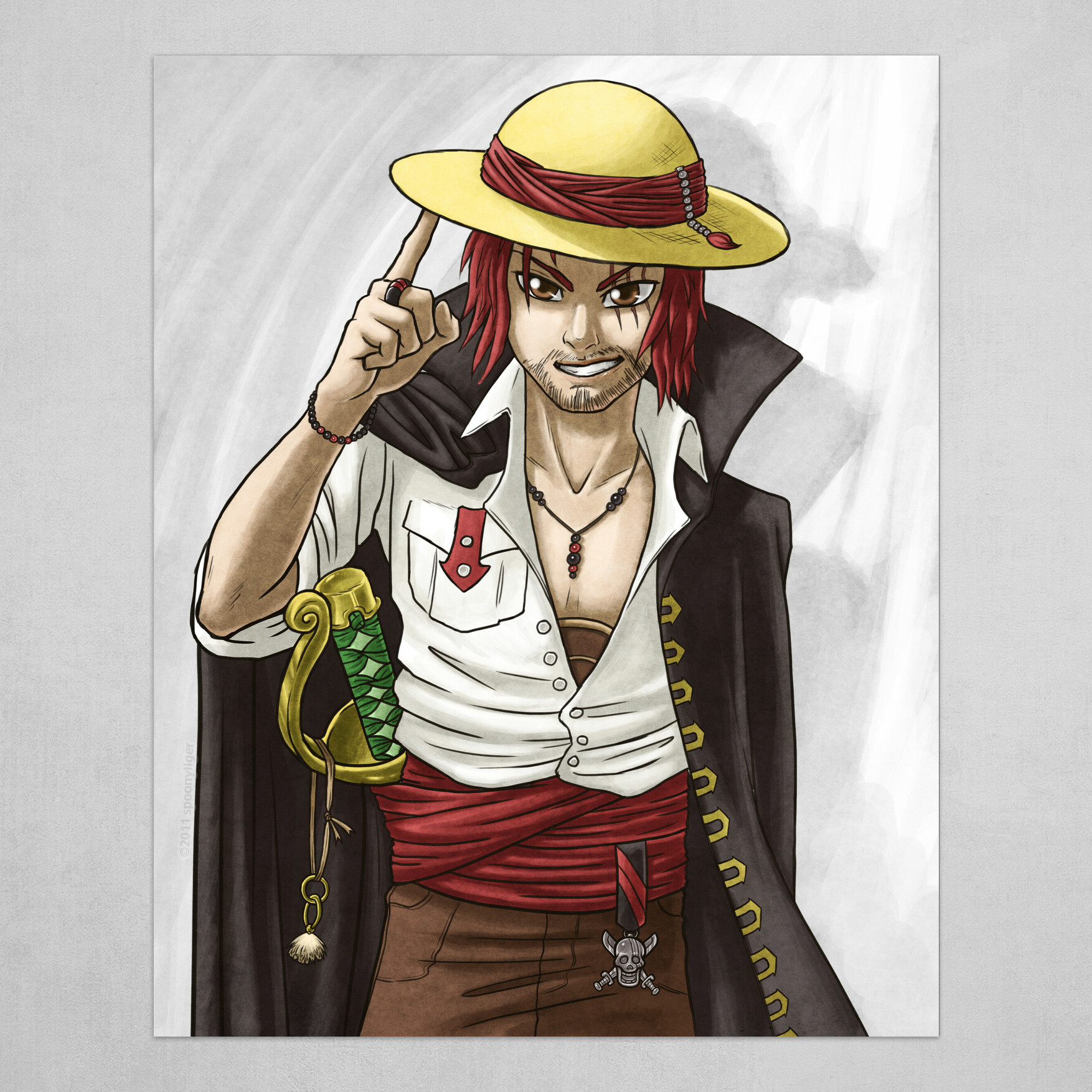 pic Cowboy Tipping Hat Art artstation