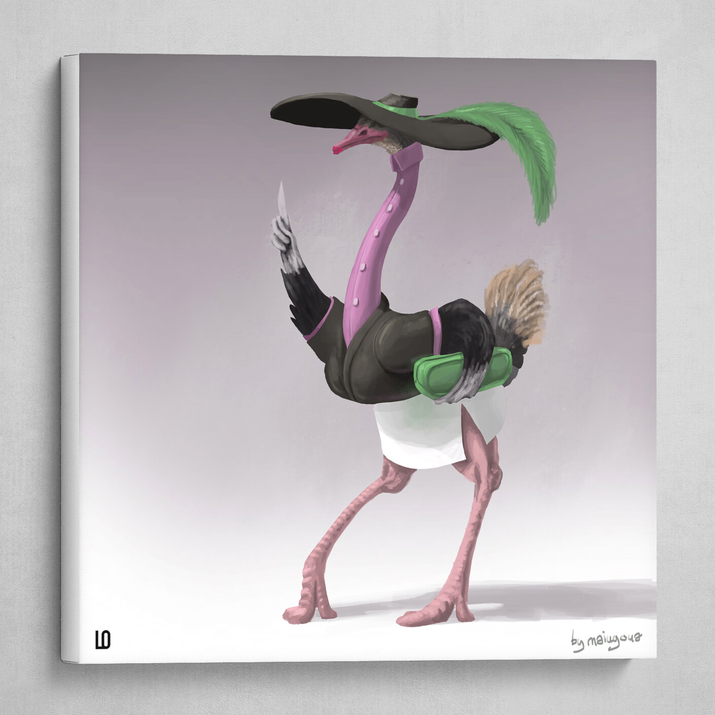 Lady Ostrich #217