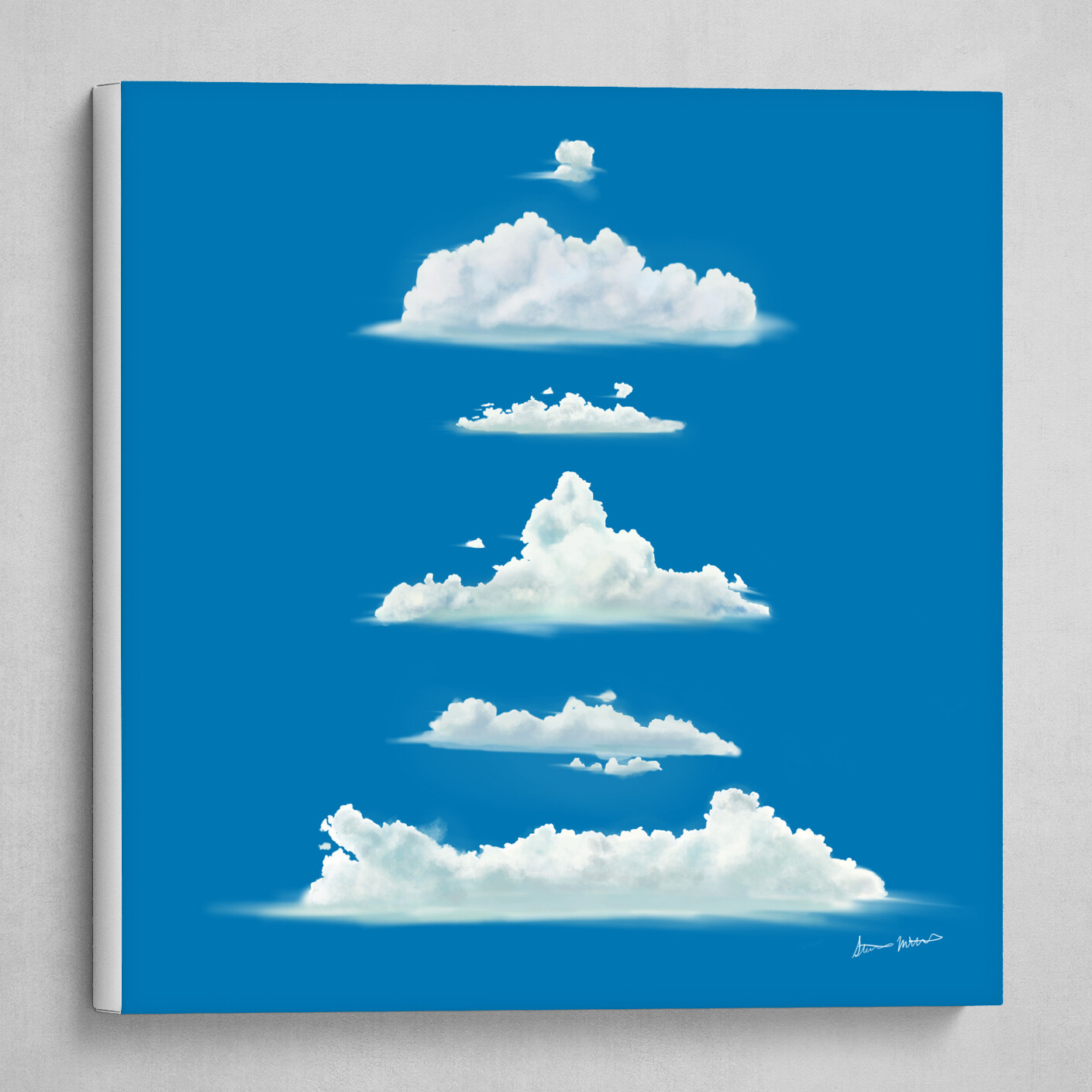 Clouds, farming, air, digital painting, contrail, warm, blue, sunlight, HD  phone wallpaper | Peakpx