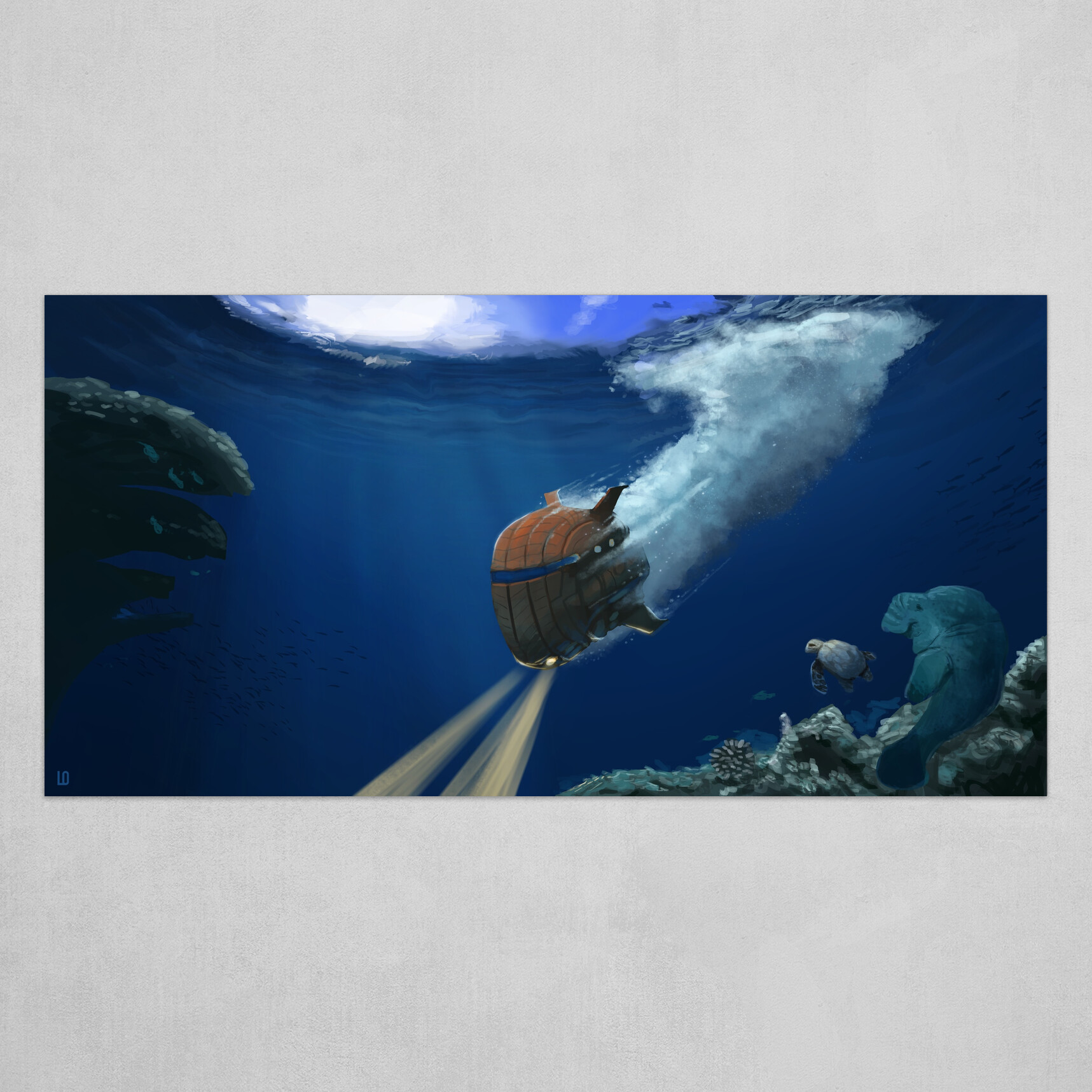 Underwater environment #586