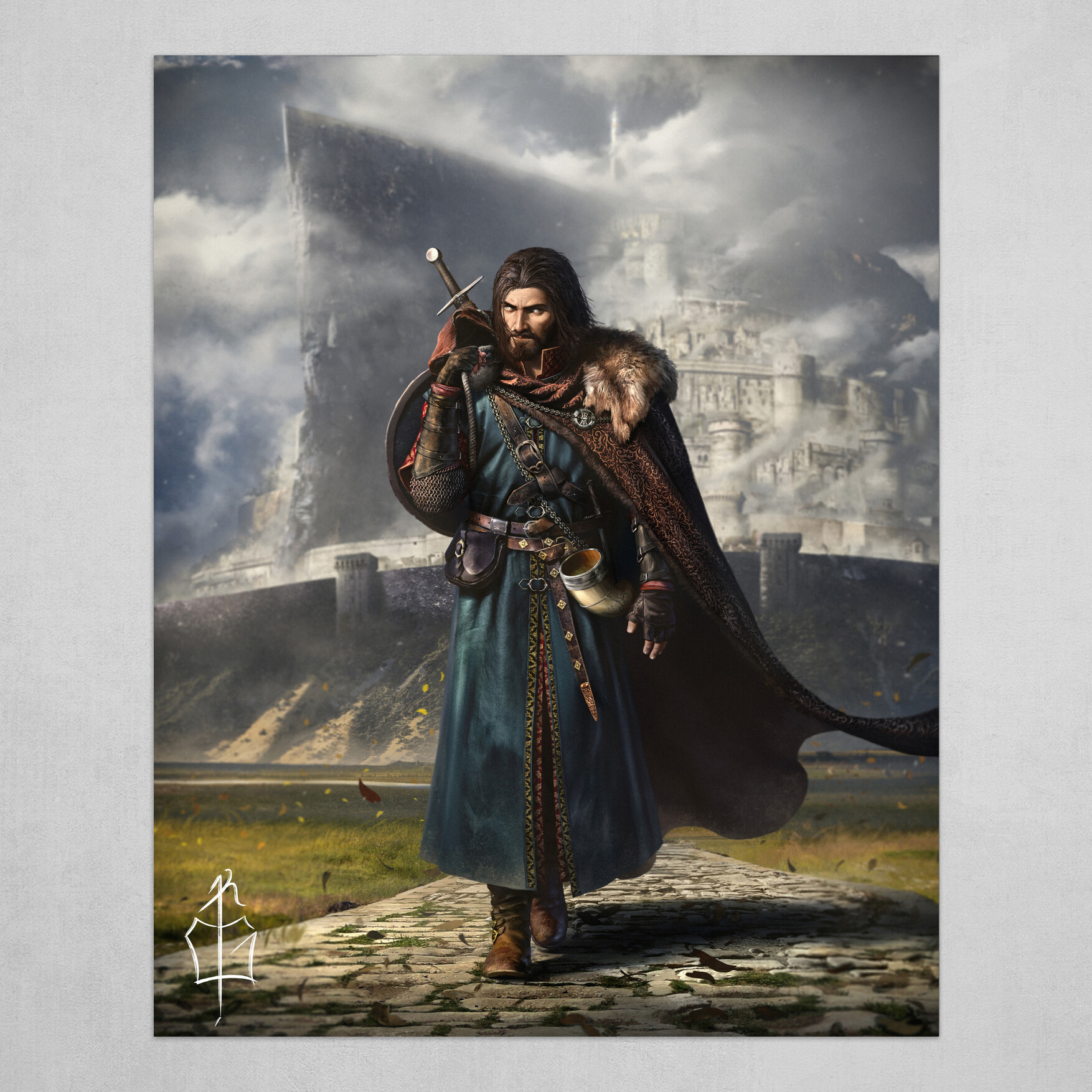 Lament For Boromir [Portrait]