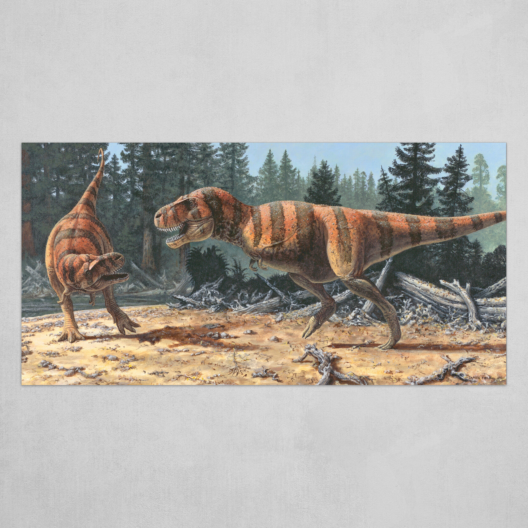 James Field's Tyrannosaurus Rex and Regina