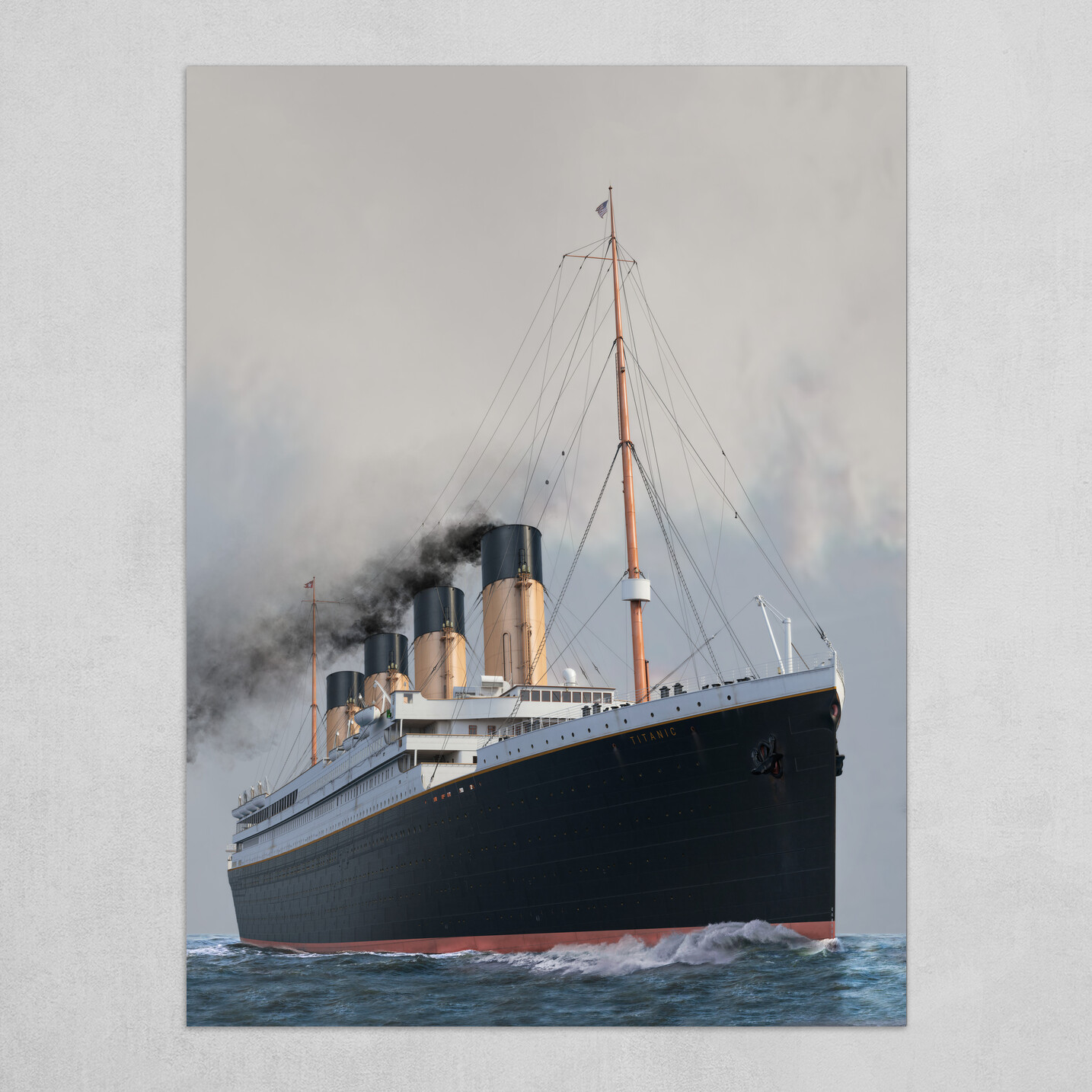 Vasilije Ristovic Rms Titanic Bow View V2 Vasilije Ristovic Rms Titanic Bow View V2