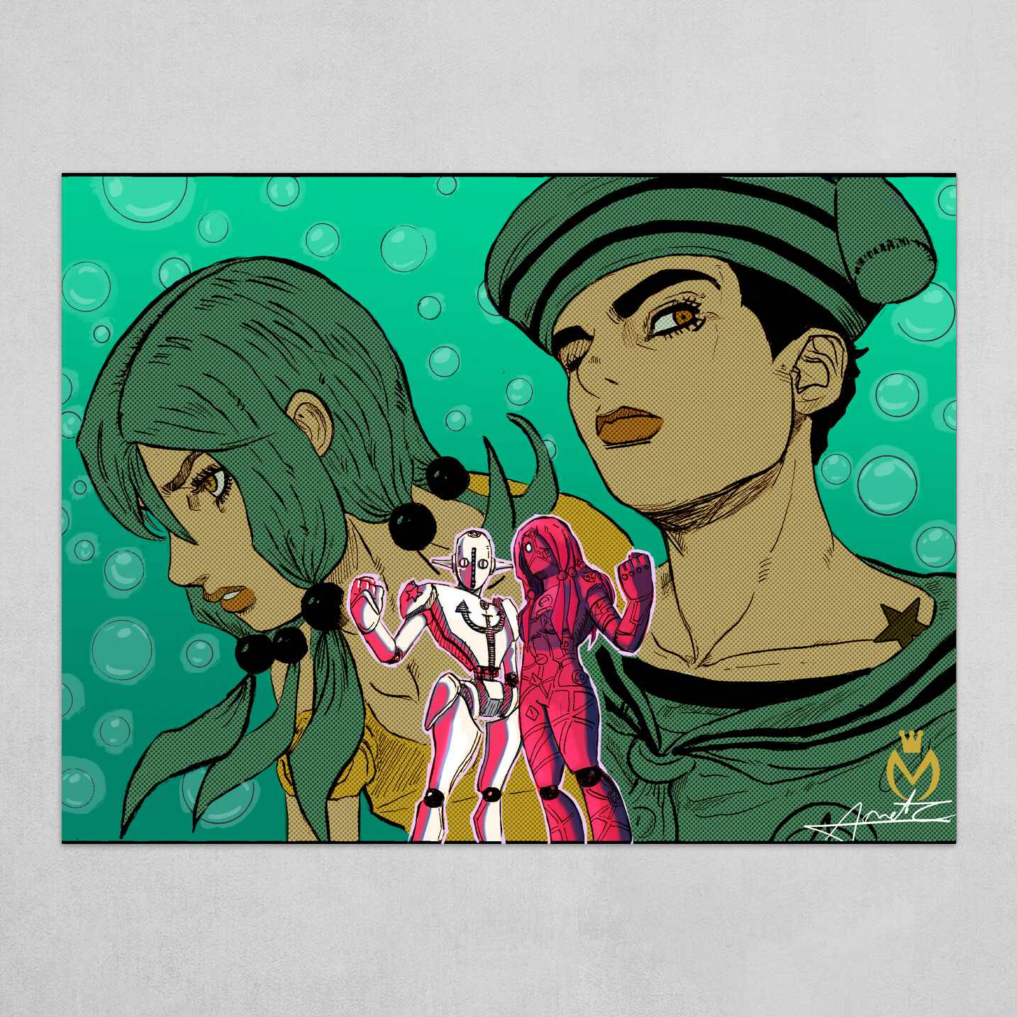 Anthoodraw Jojolion Fan art