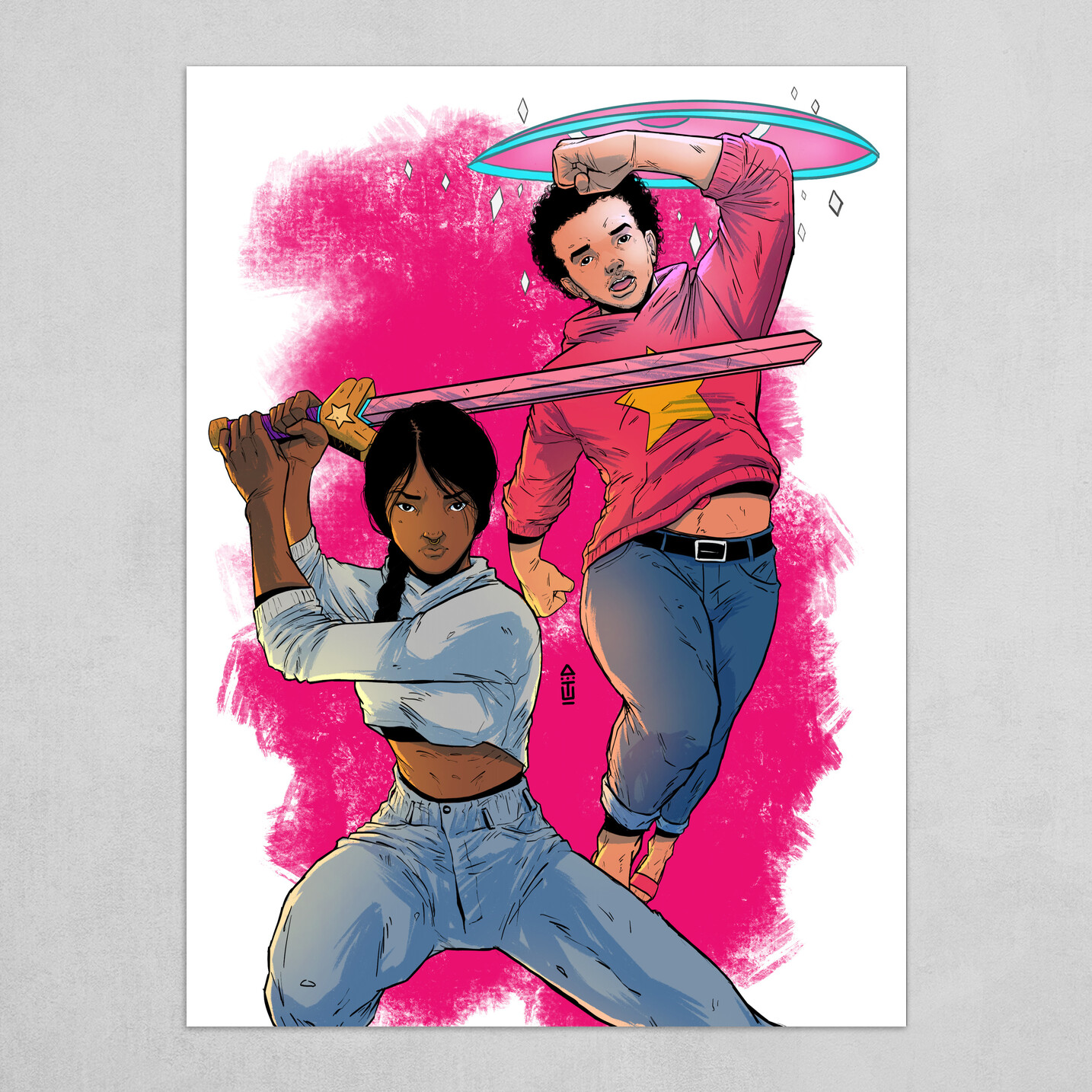 Steven Universe - Steven Universe & Connie Maheswaran