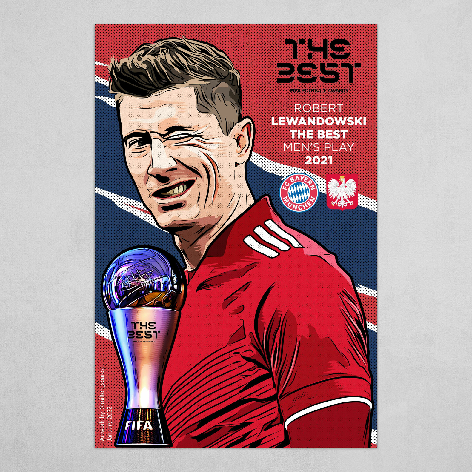 Fifa The Best: Lewandowski é eleito o melhor do mundo em 2021