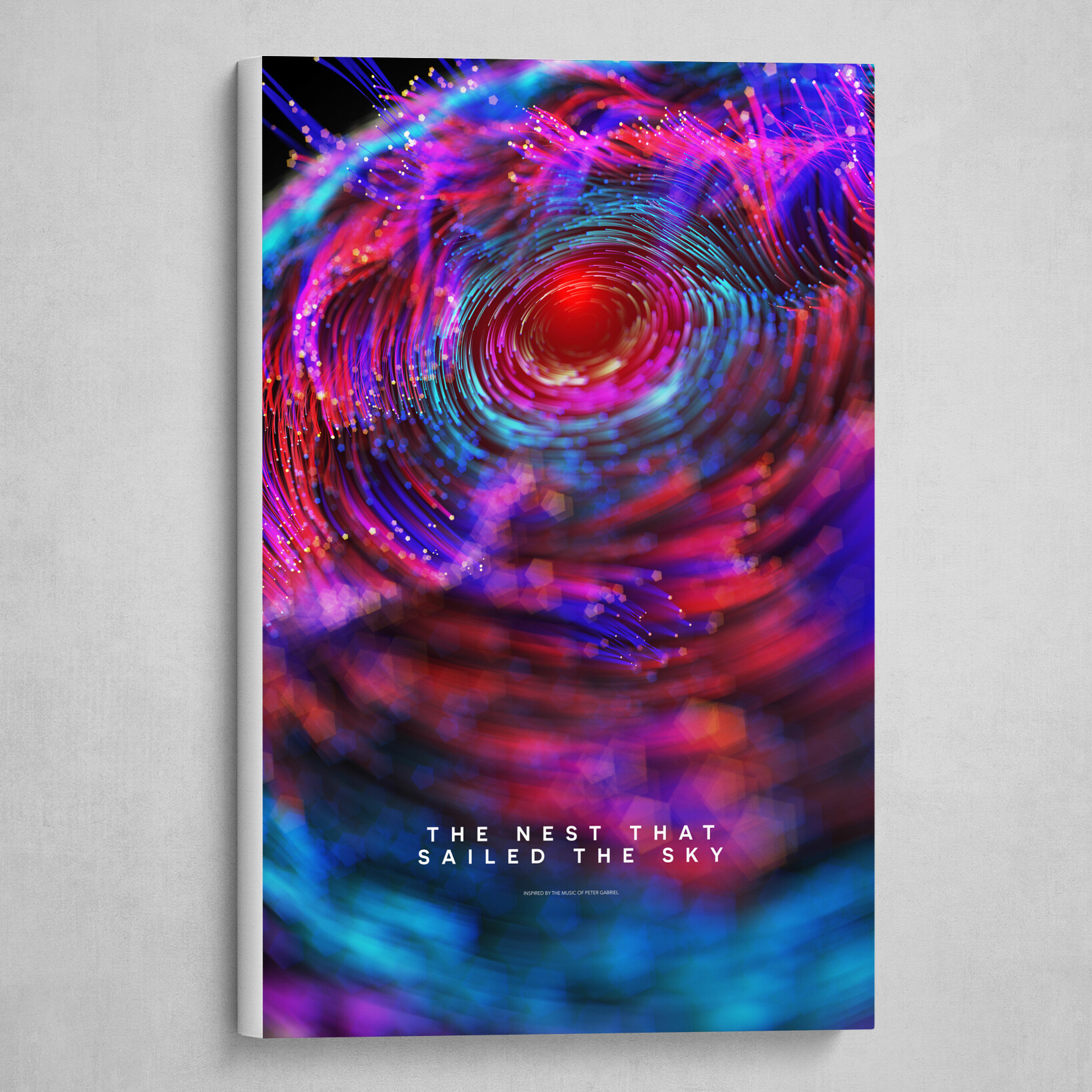 The Nest That Sailed The Sky (Red/Blue)