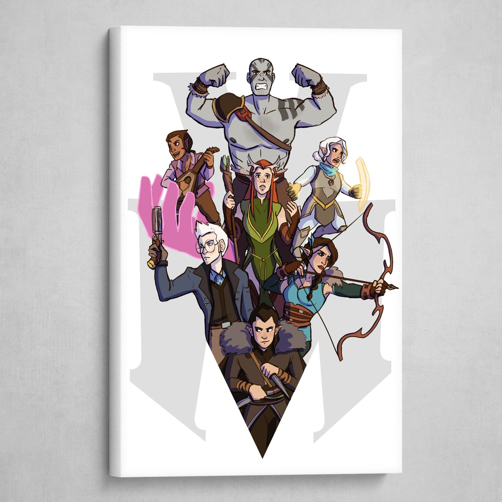 The Legend of Vox Machina, an art print by Loustica Lucia - INPRNT