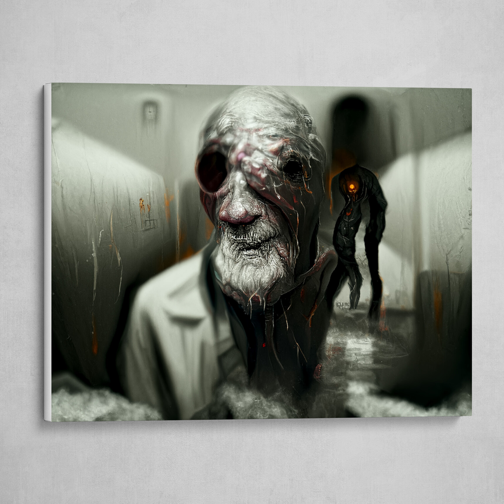 SCP 106 Metal Poster 