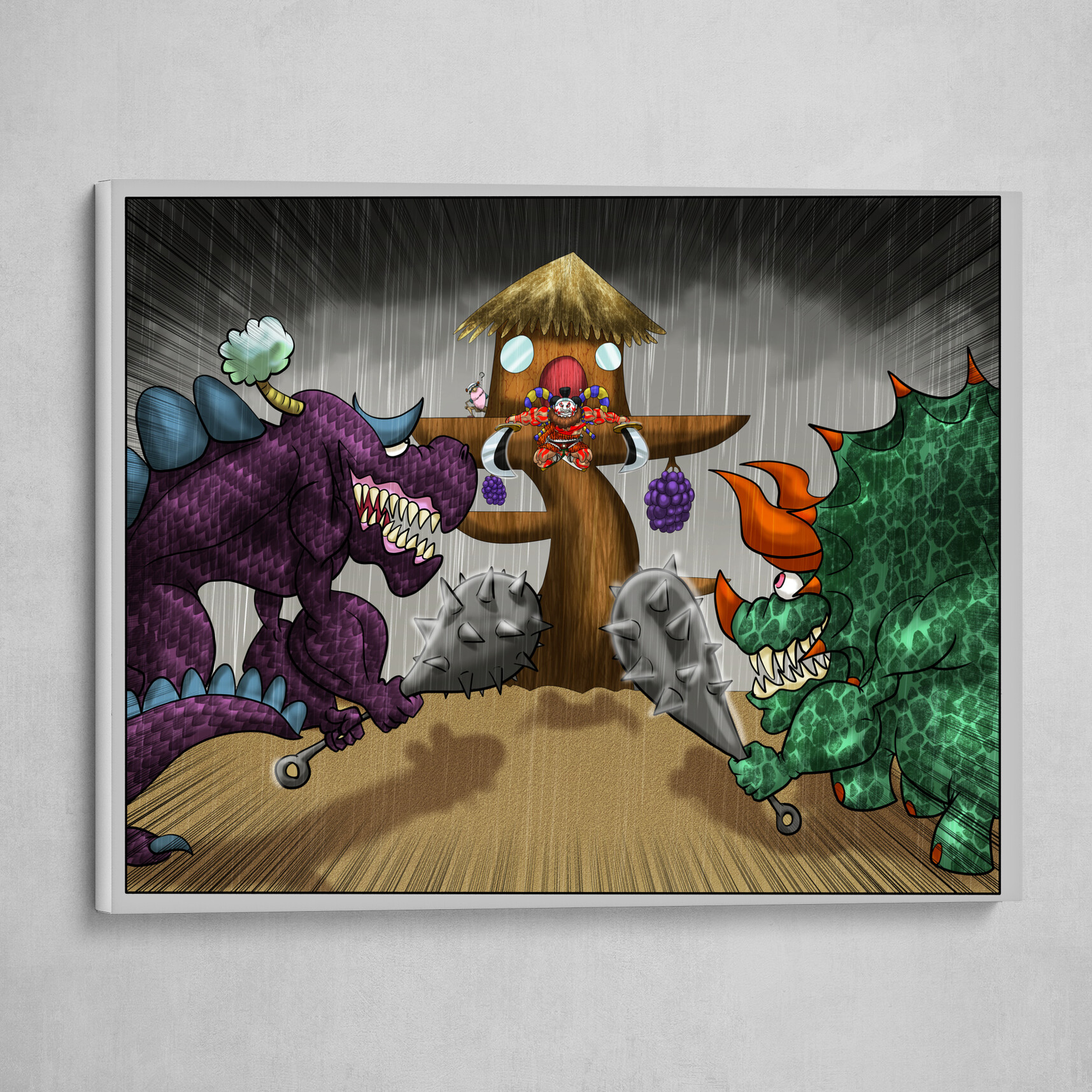 "Defend the Treehouse and the Grape Trees"