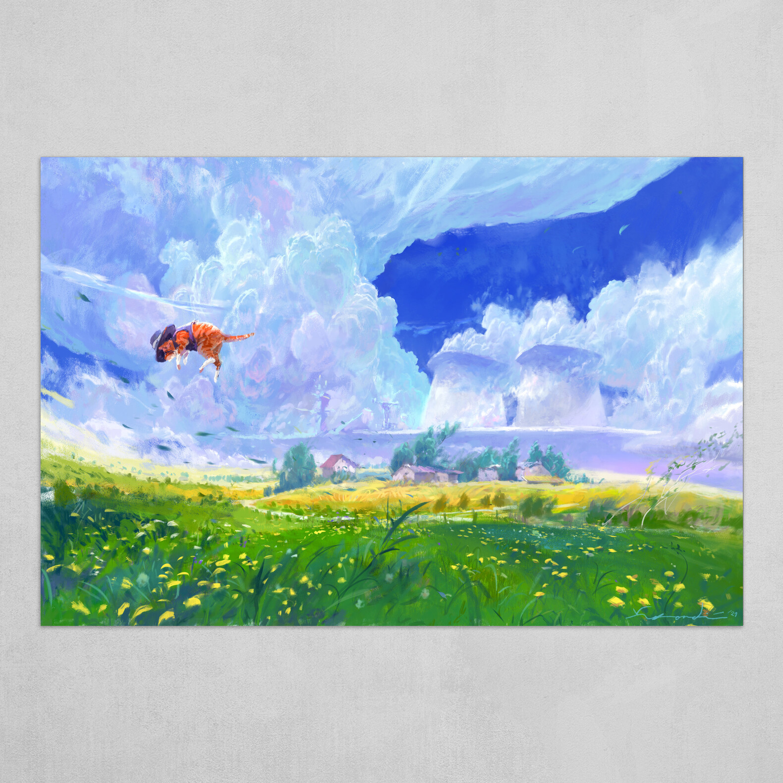 Will of the Winds: Canvas and Metal print edit