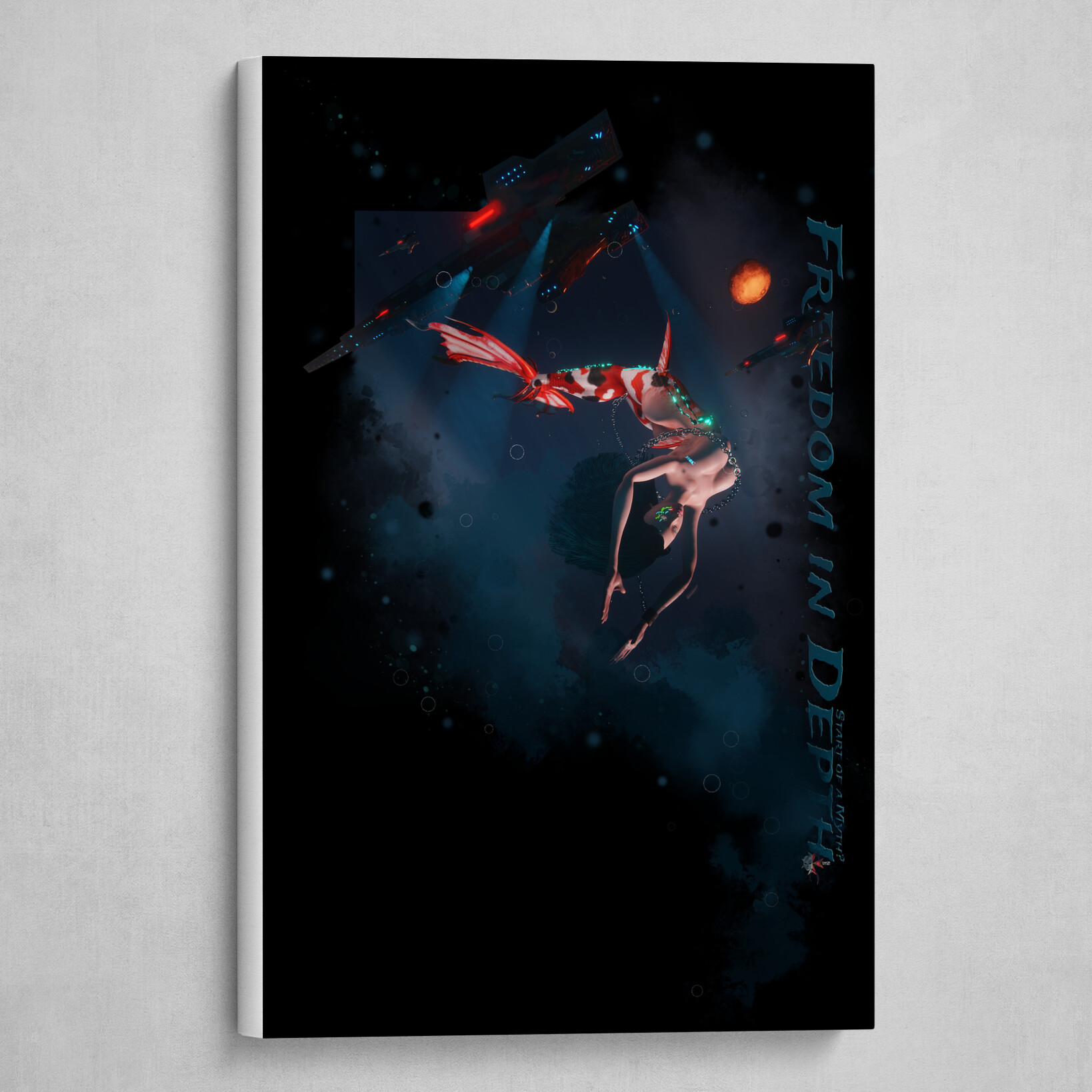 Cyber Mermaid - Freedom in Depth & Start of a Myth.