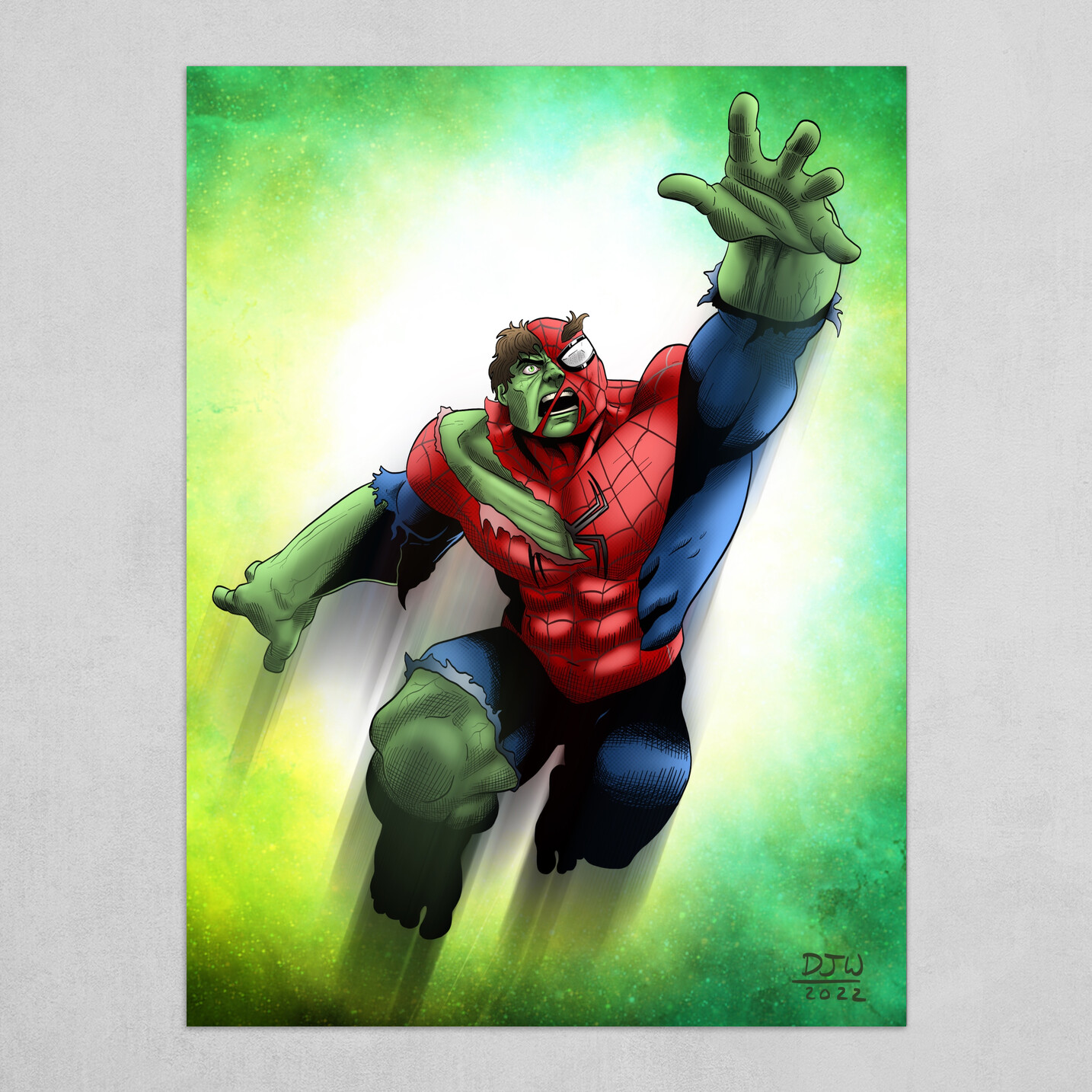 Hulk/Spider-Man Mashup