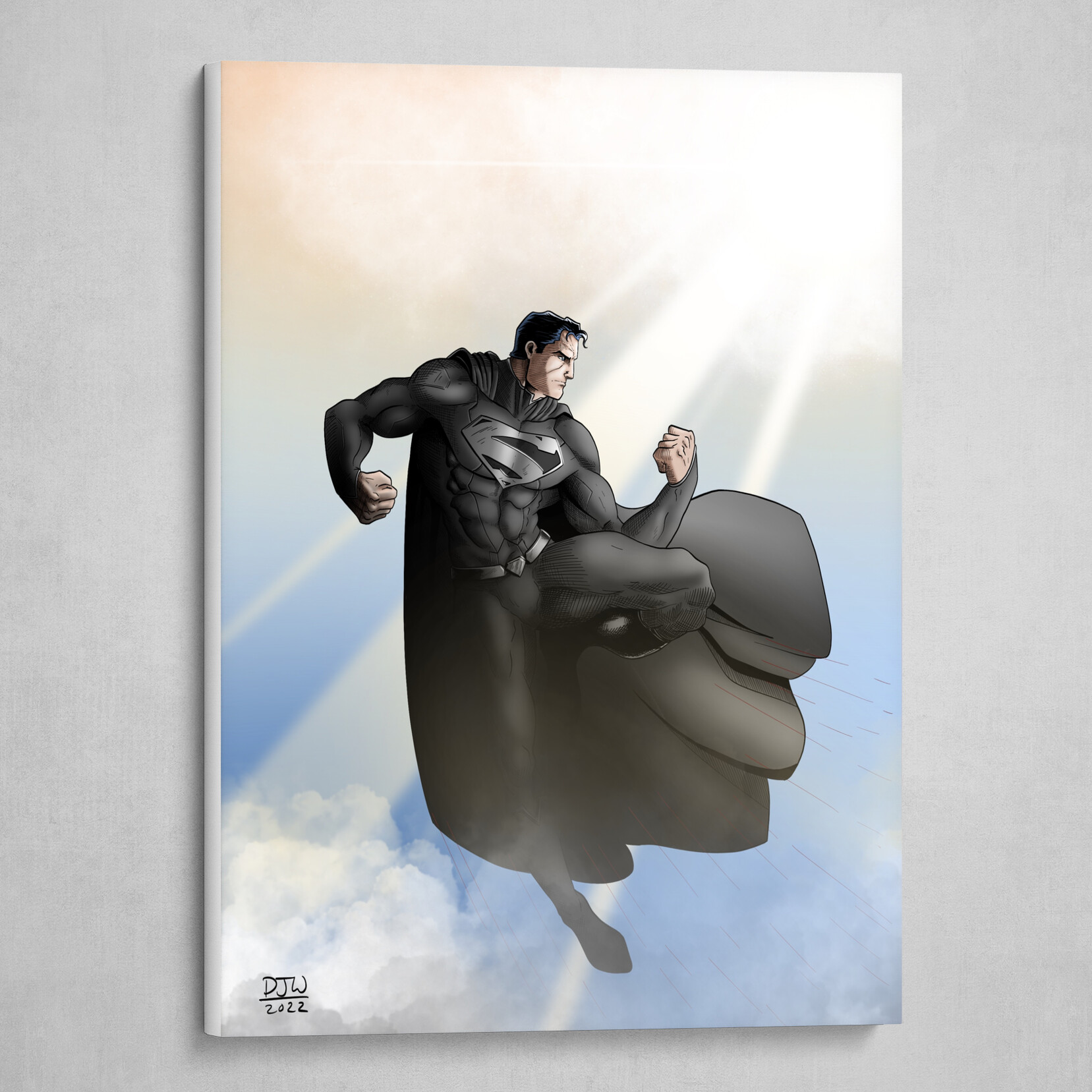 Superman Black Suit